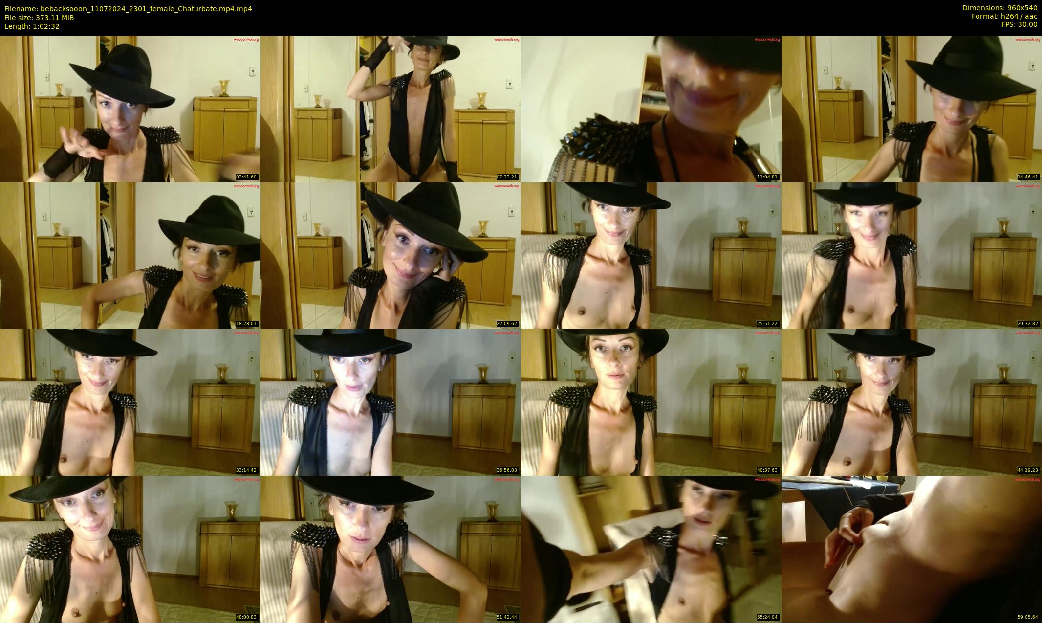 bebacksooon — 63 minute Chaturbate female cam show recording, 480p, Jul 11, 2024