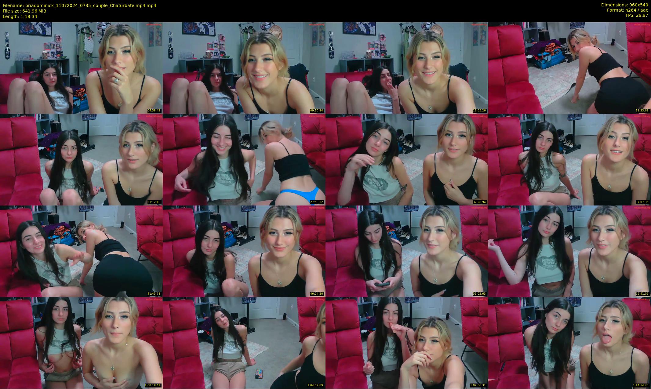 briadominick — 79 minute Chaturbate couple cam show recording, 480p, Jul 11, 2024
