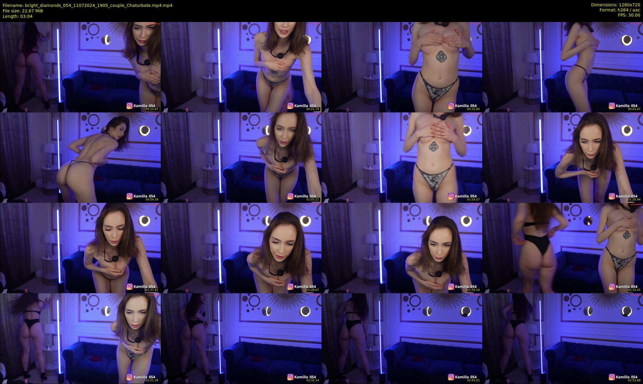 bright_diamonds_054 — 4 minute Chaturbate couple cam show recording, 720p, Jul 11, 2024