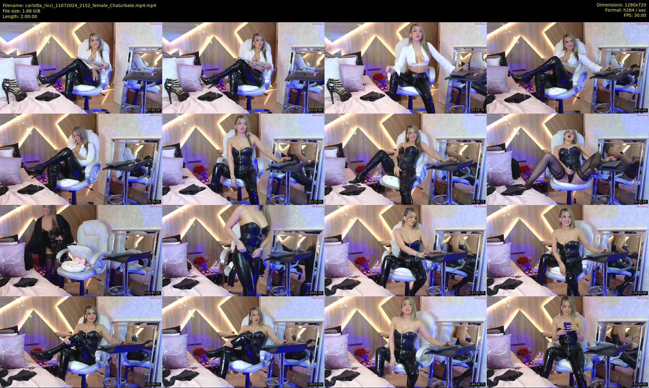 carlotta_ricci — 120 minute Chaturbate female cam show recording, 720p, Jul 11, 2024