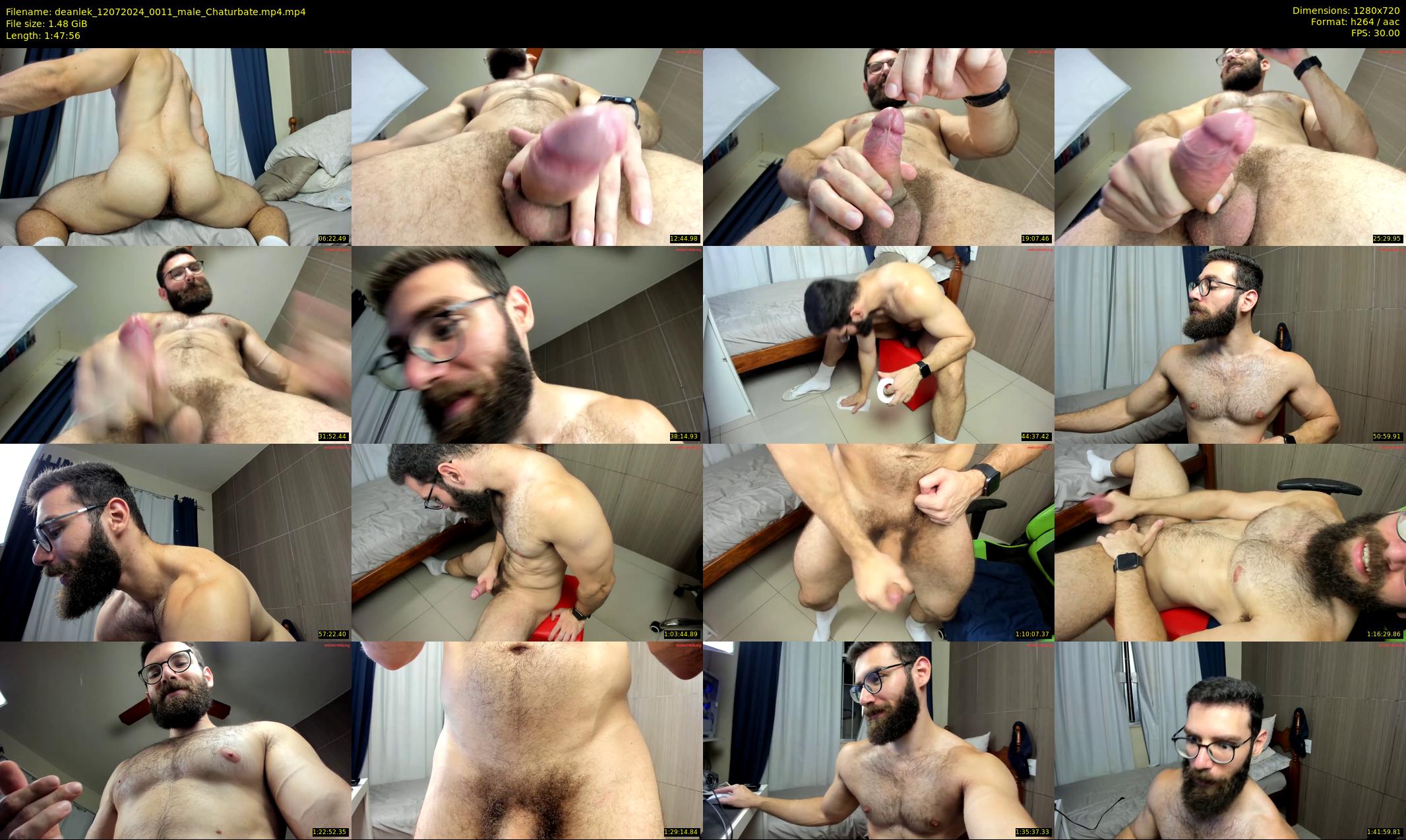 deanlek — 108 minute Chaturbate male cam show recording, 720p, Jul 12, 2024