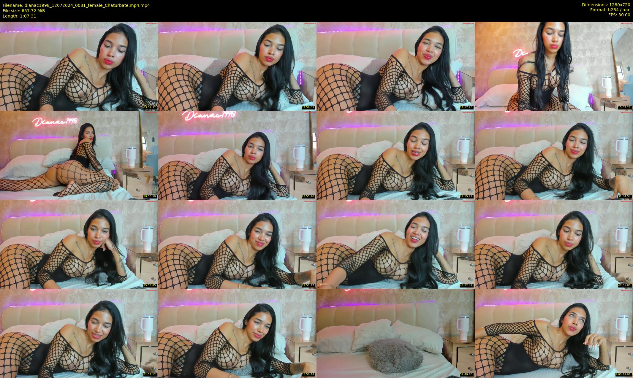dianac1998 — 68 minute Chaturbate female cam show recording, 720p, Jul 12, 2024