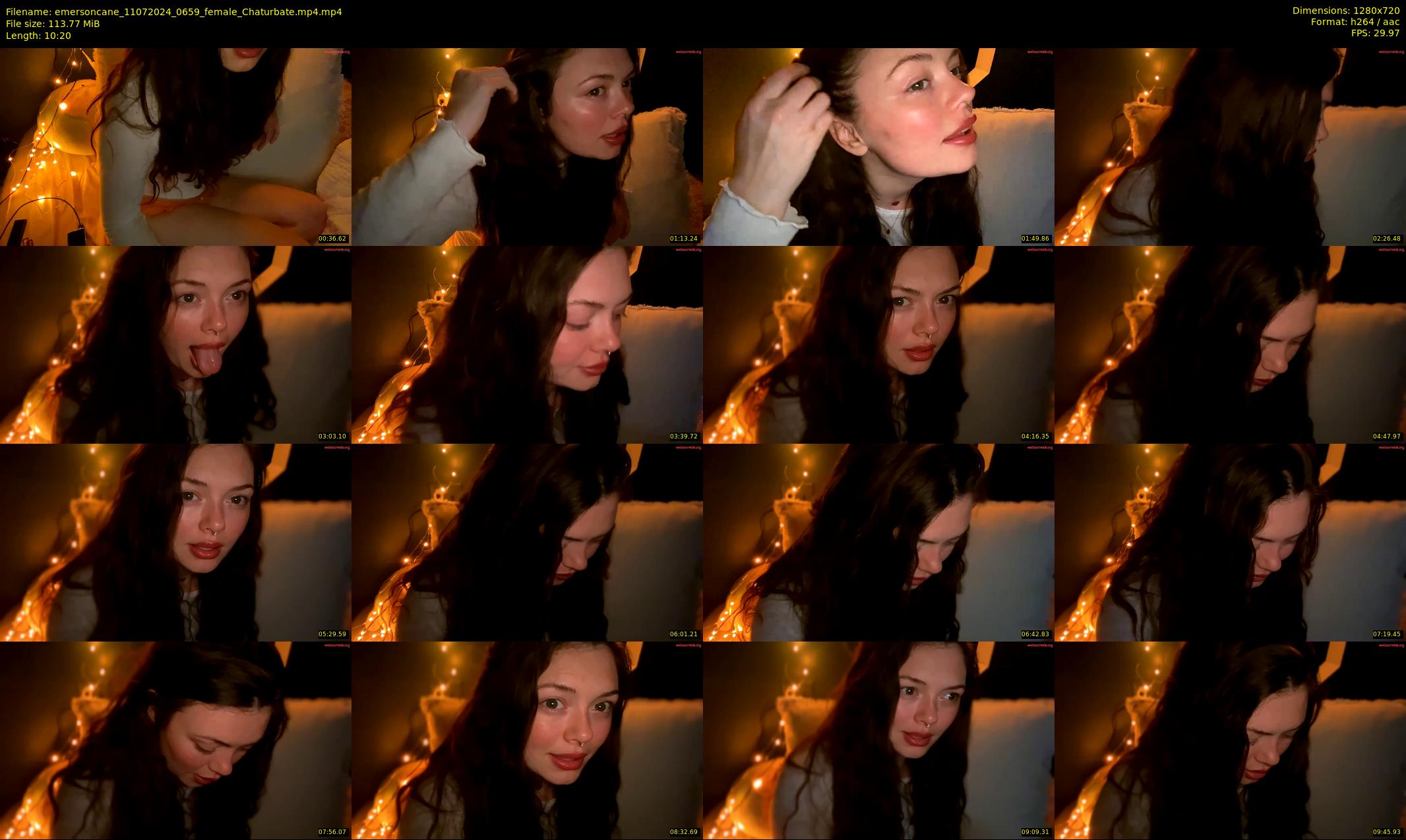 emersoncane — 11 minute Chaturbate female cam show recording, 720p, Jul 11, 2024
