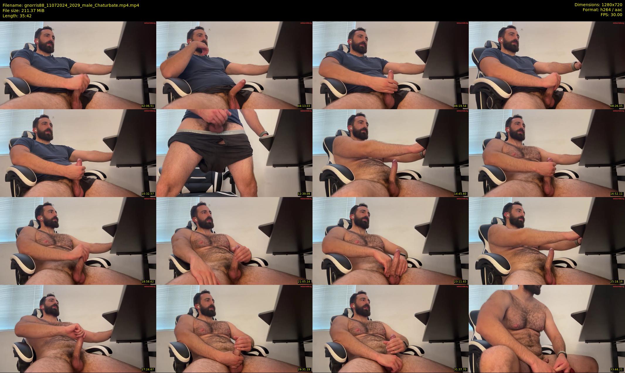 gnorris88 — 36 minute Chaturbate male cam show recording, 720p, Jul 11, 2024