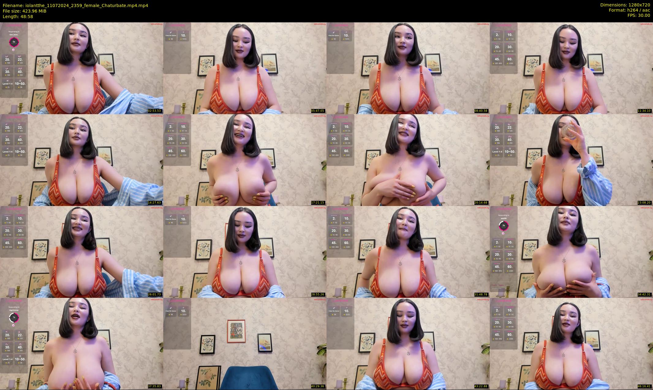 iolantthe — 49 minute Chaturbate female cam show recording, 720p, Jul 11, 2024