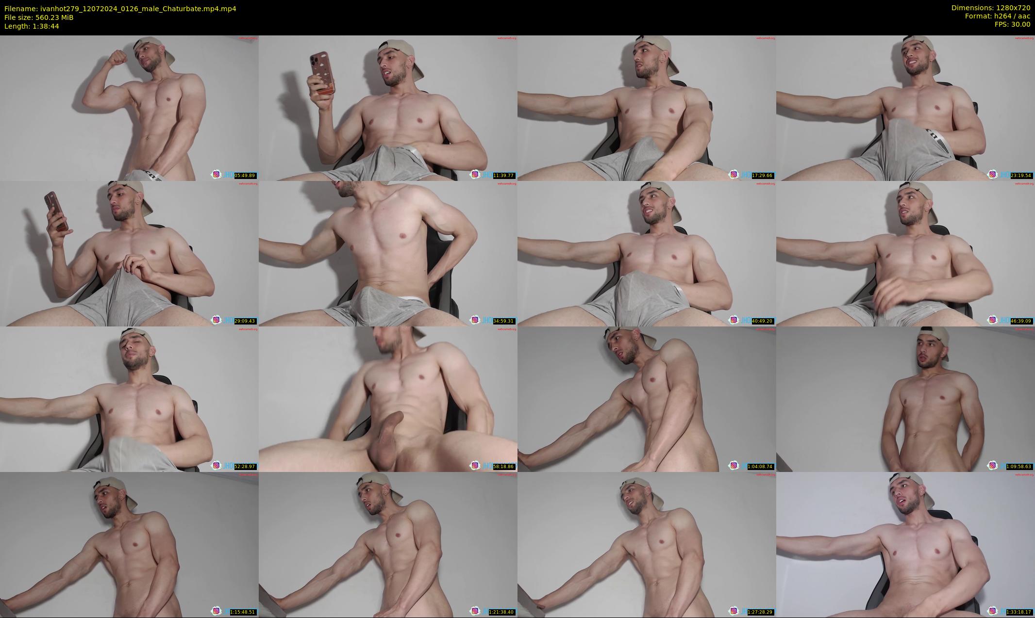 ivanhot279 — 99 minute Chaturbate male cam show recording, 720p, Jul 12, 2024