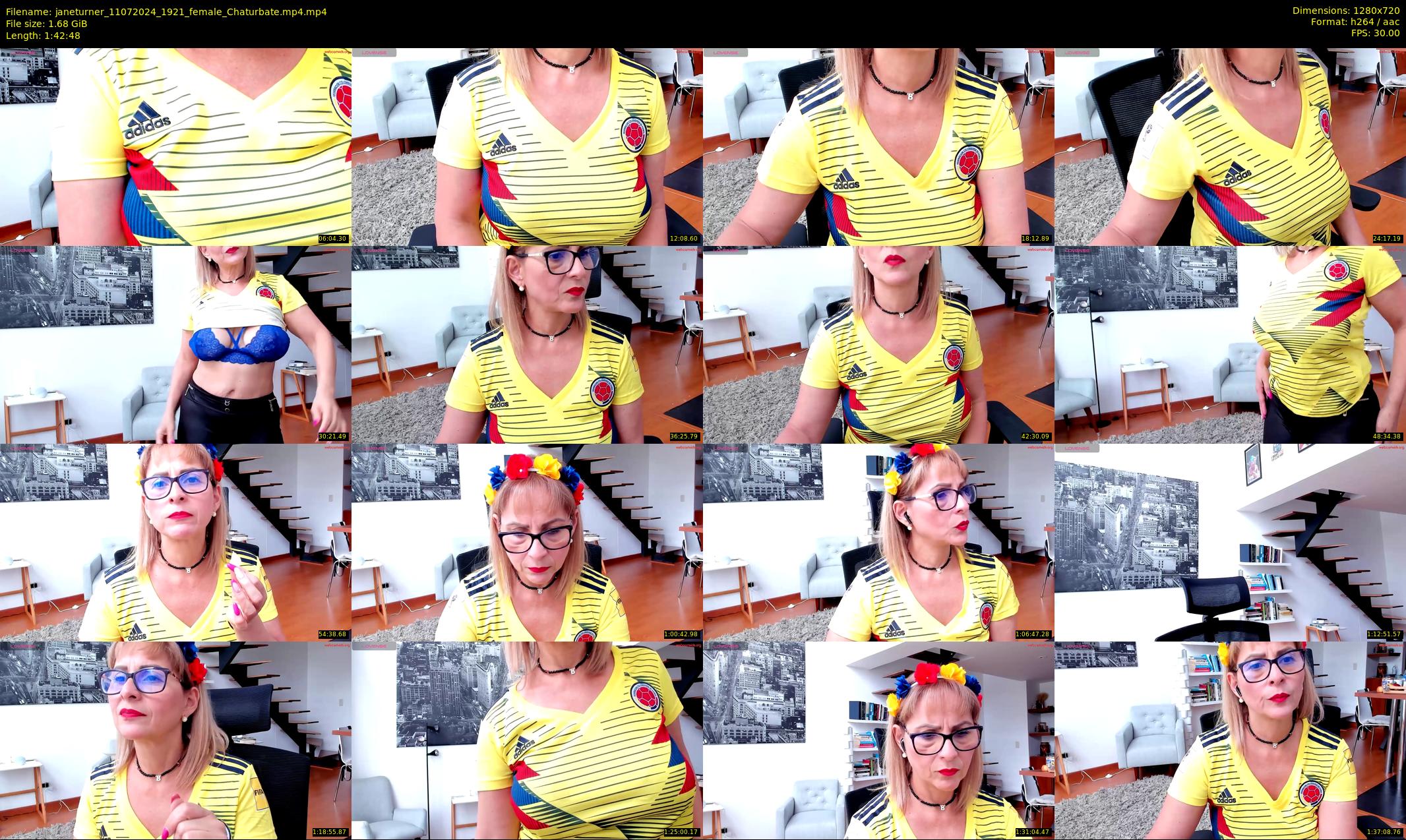 janeturner — 103 minute Chaturbate female cam show recording, 720p, Jul 11, 2024