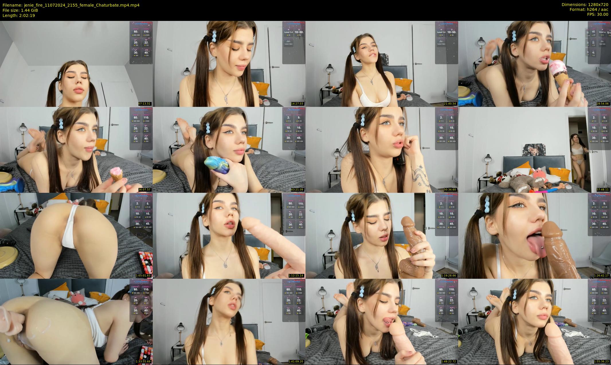 jenie_fire — 123 minute Chaturbate female cam show recording, 720p, Jul 11, 2024