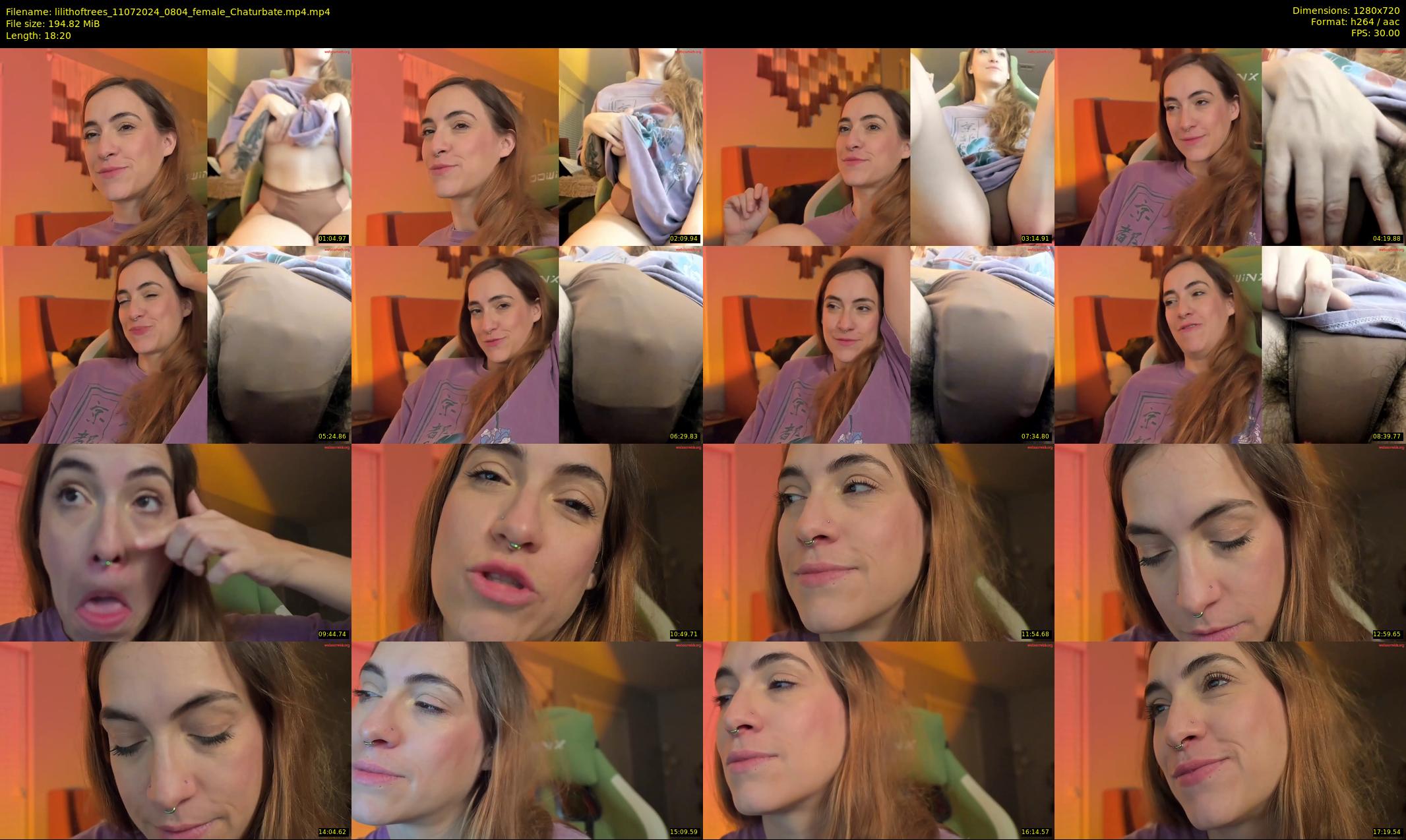 lilithoftrees — 19 minute Chaturbate female cam show recording, 720p, Jul 11, 2024