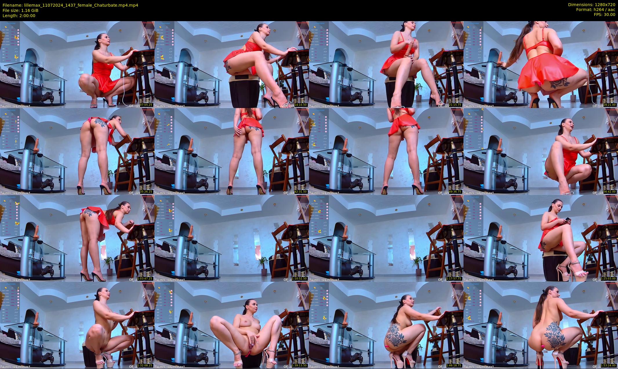 lillemax — 120 minute Chaturbate female cam show recording, 720p, Jul 11, 2024