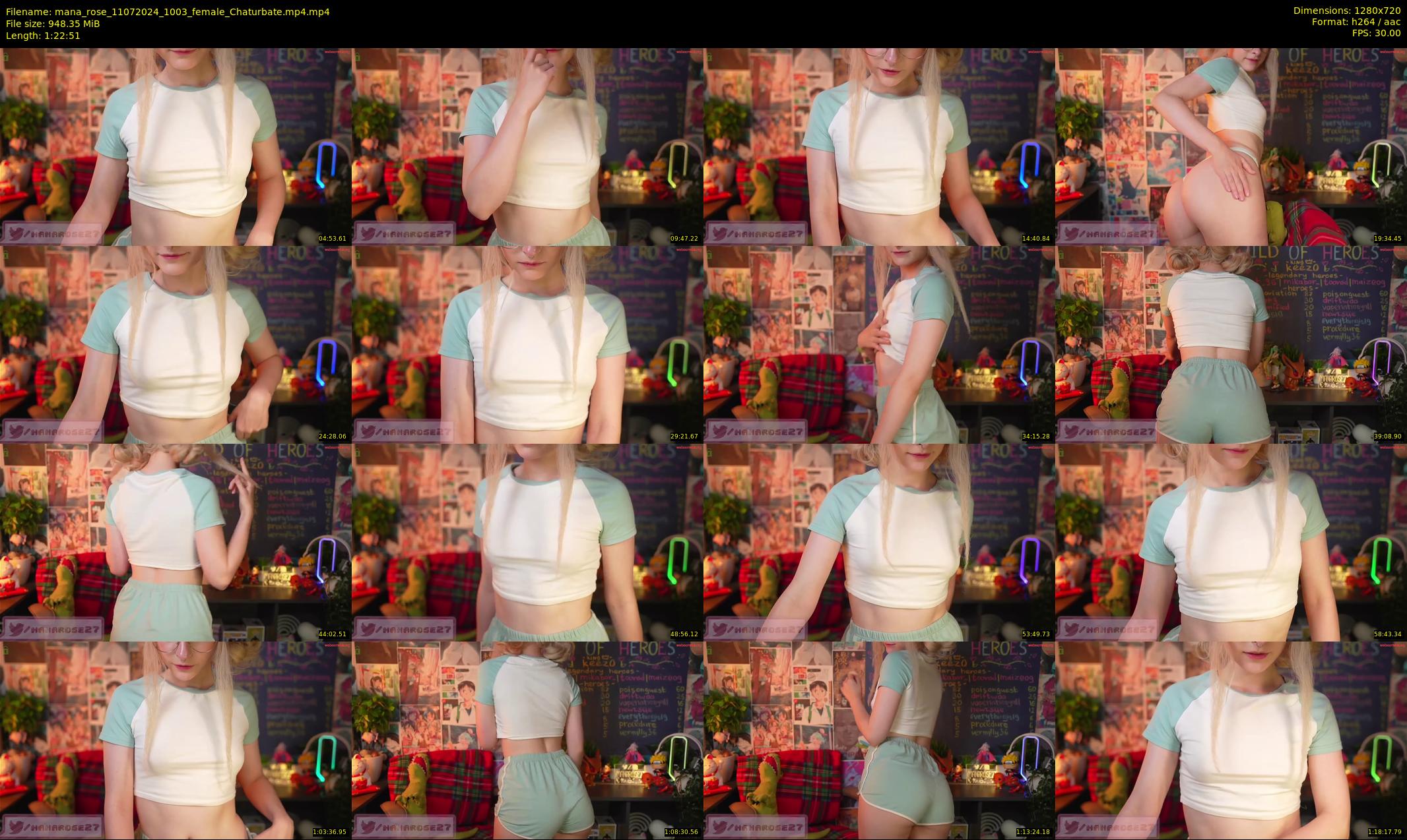 mana_rose — 83 minute Chaturbate female cam show recording, 720p, Jul 11, 2024