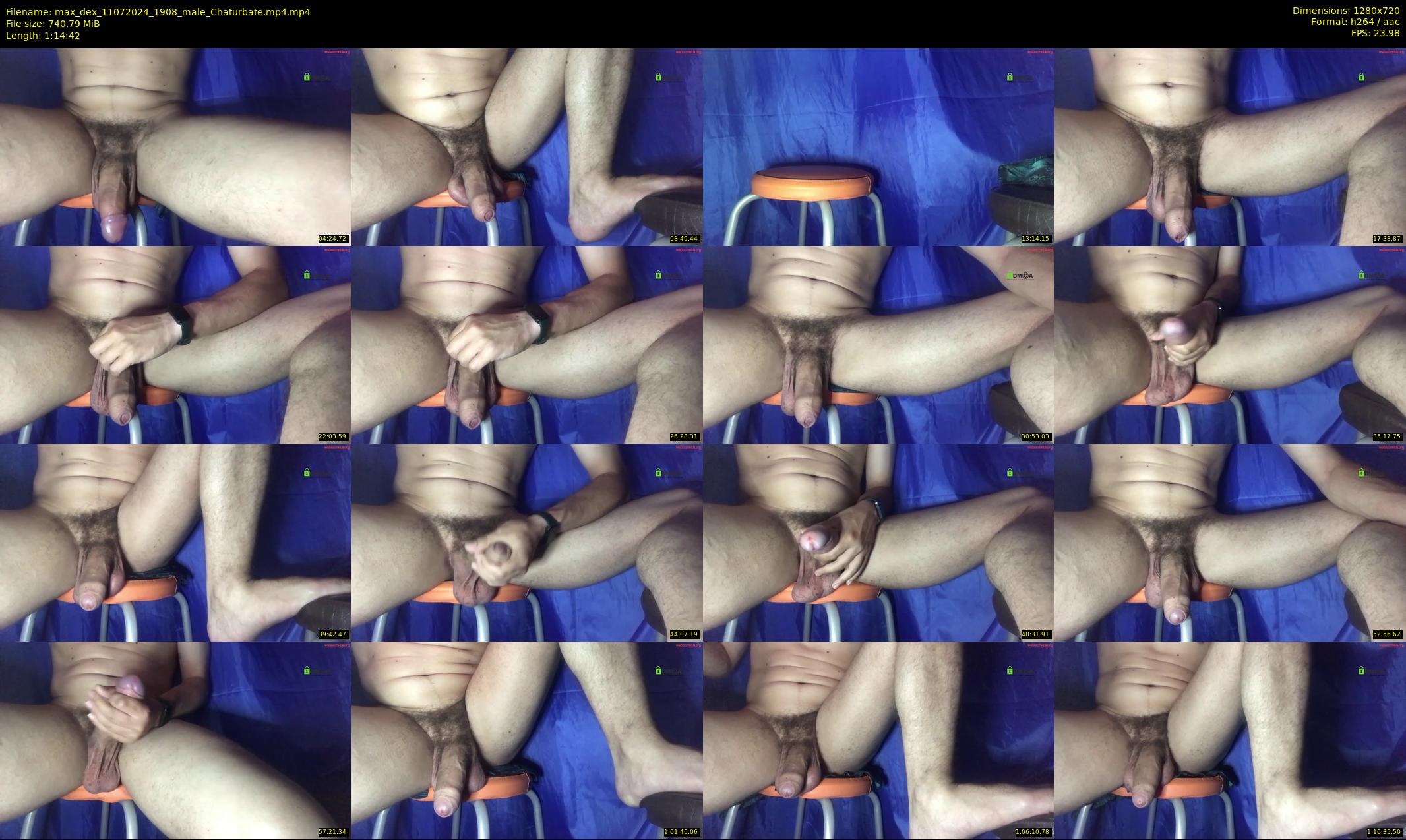 max_dex — 75 minute Chaturbate male cam show recording, 720p, Jul 11, 2024