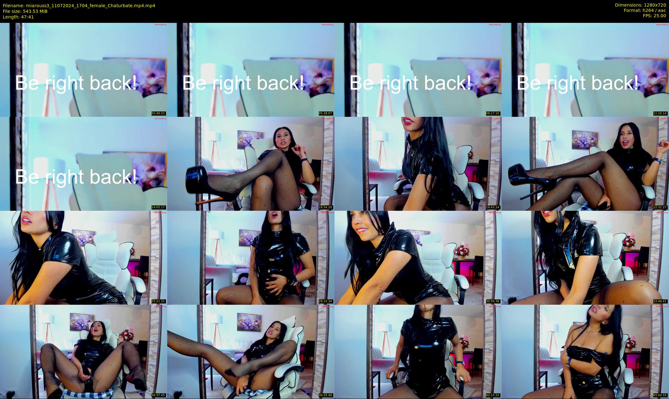 miarouss3 — 48 minute Chaturbate female cam show recording, 720p, Jul 11, 2024