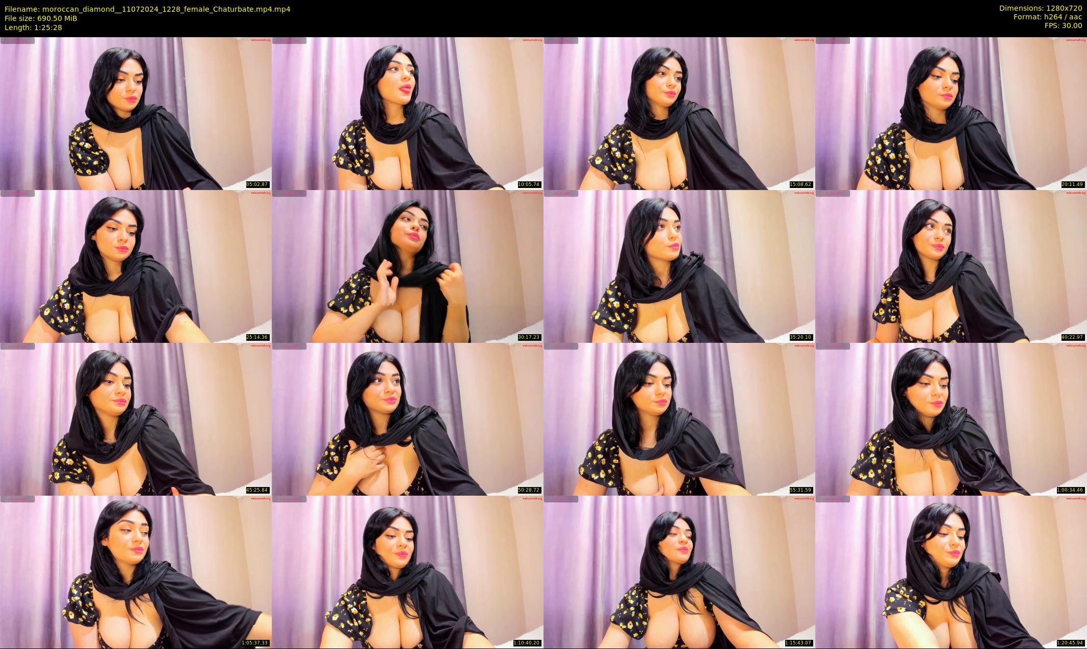 moroccan_diamond_ — 86 minute Chaturbate female cam show recording, 720p, Jul 11, 2024