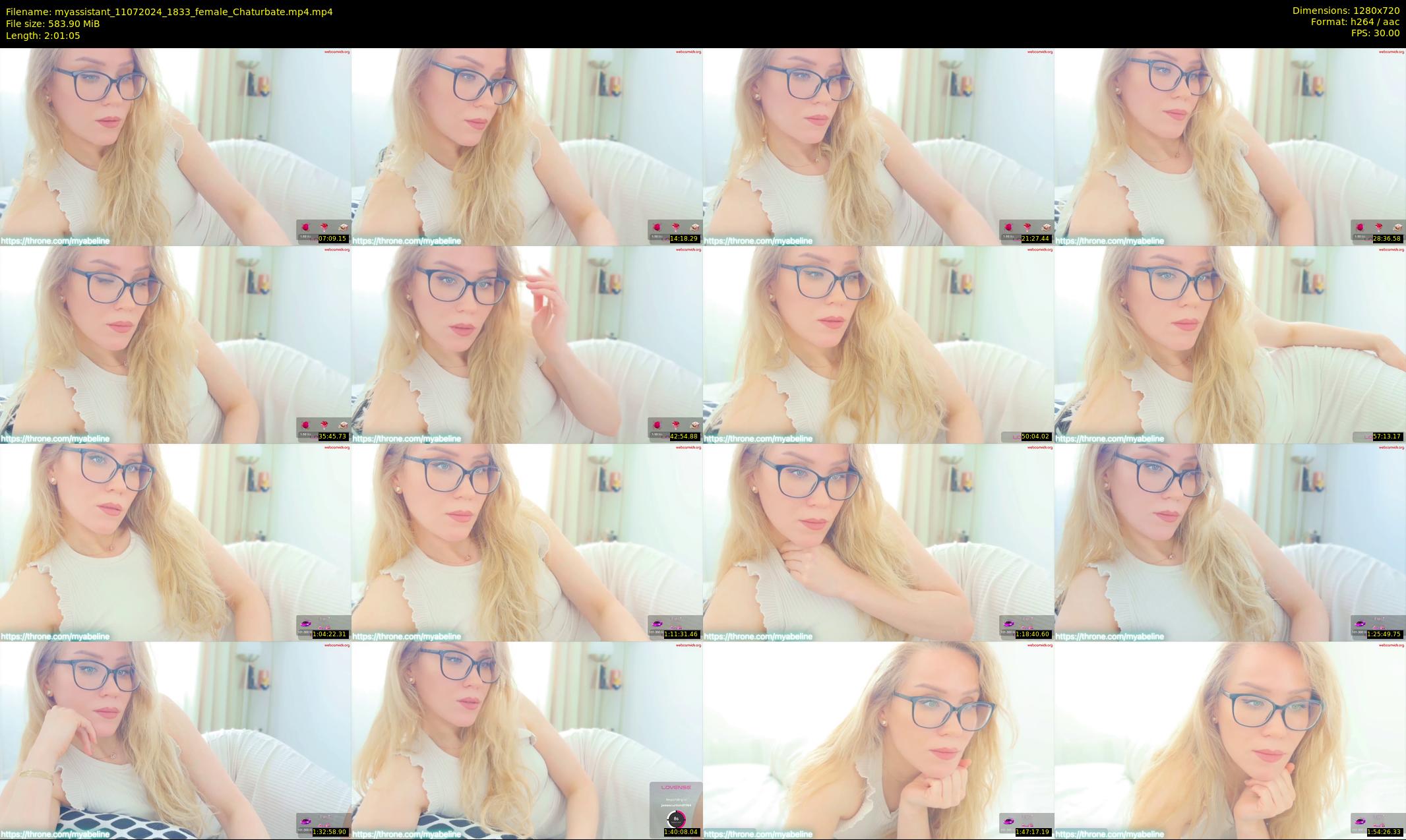 myassistant — 122 minute Chaturbate female cam show recording, 720p, Jul 11, 2024