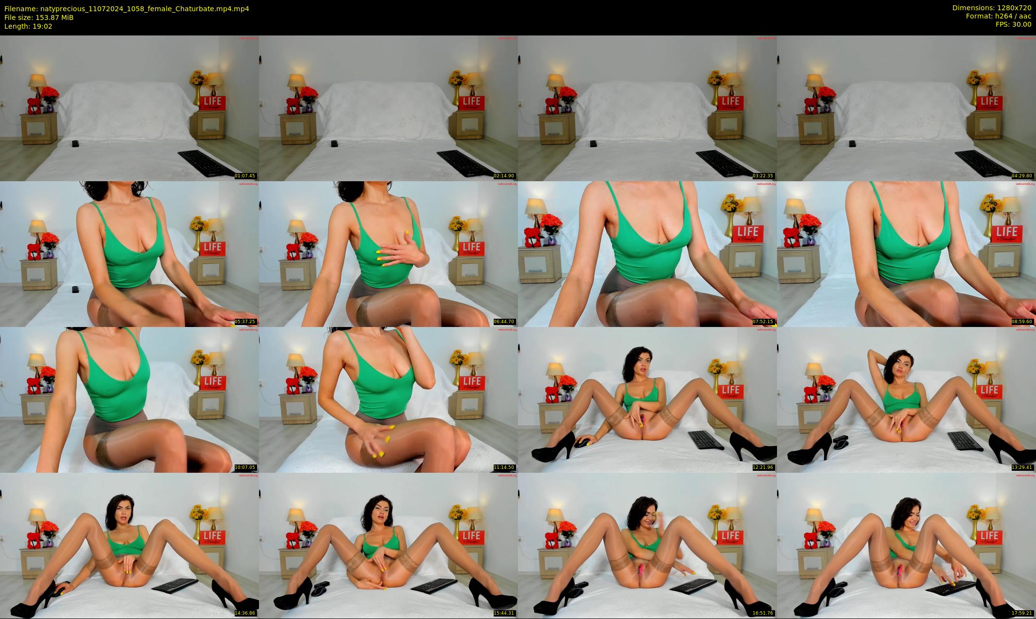 natyprecious — 20 minute Chaturbate female cam show recording, 720p, Jul 11, 2024