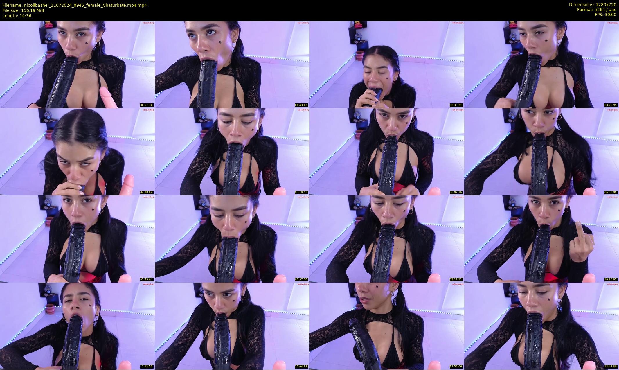 nicollbashel — 15 minute Chaturbate female cam show recording, 720p, Jul 11, 2024