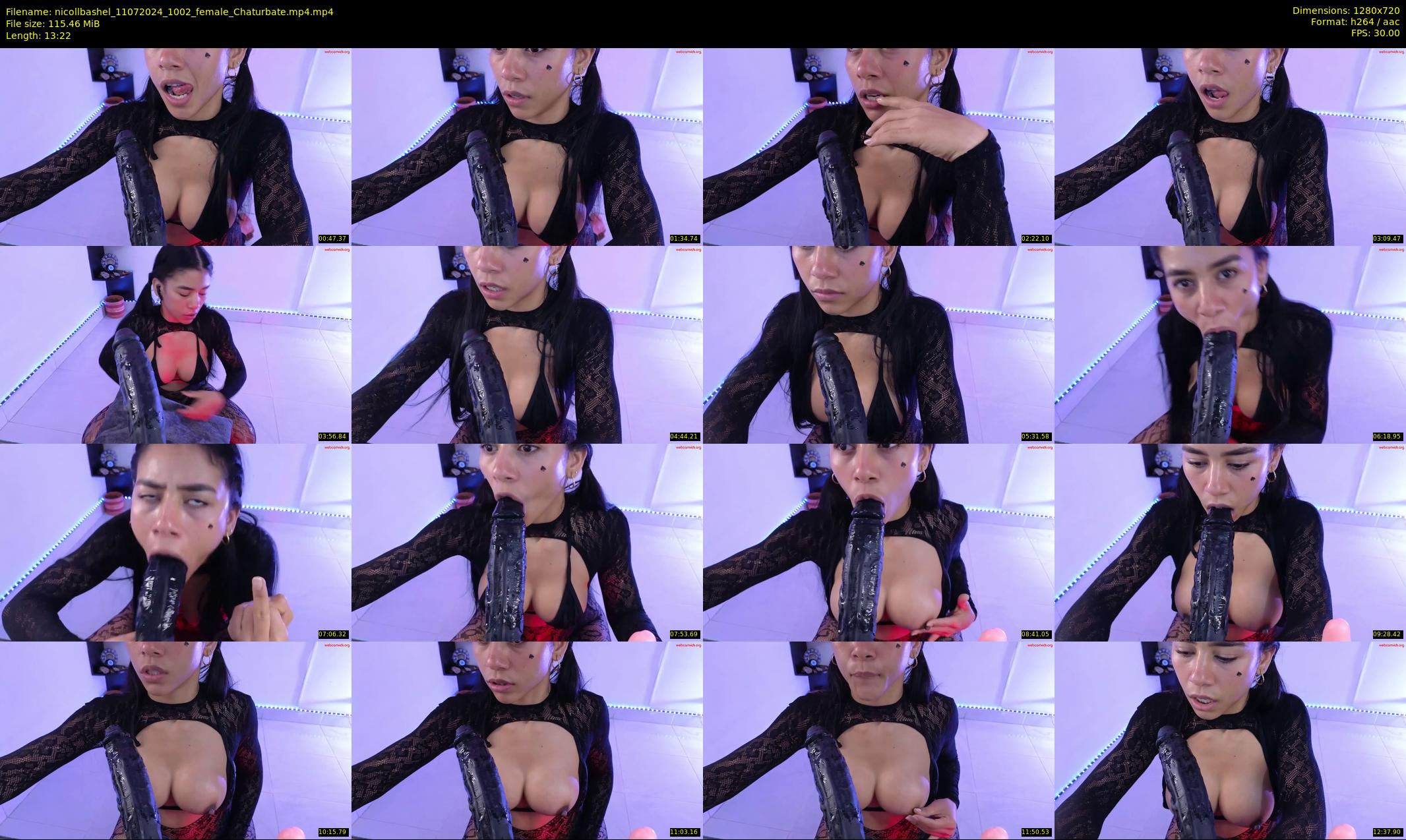 nicollbashel — 14 minute Chaturbate female cam show recording, 720p, Jul 11, 2024
