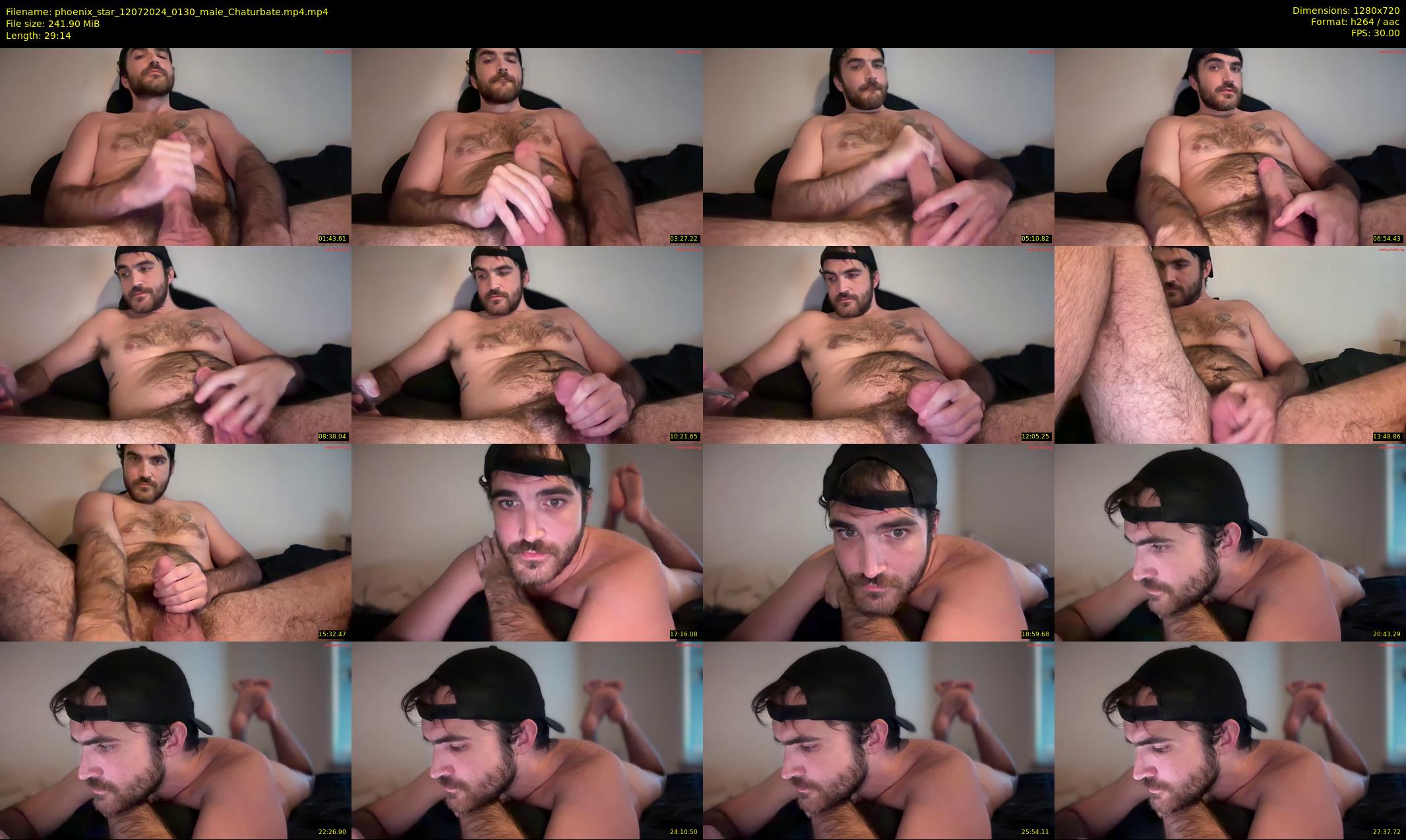 phoenix_star — 30 minute Chaturbate male cam show recording, 720p, Jul 12, 2024
