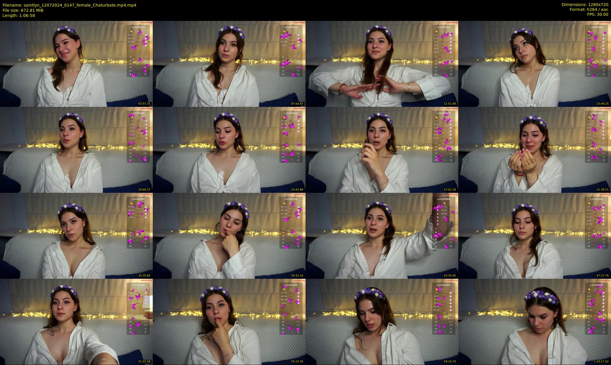 saintlyn — 67 minute Chaturbate female cam show recording, 720p, Jul 12, 2024