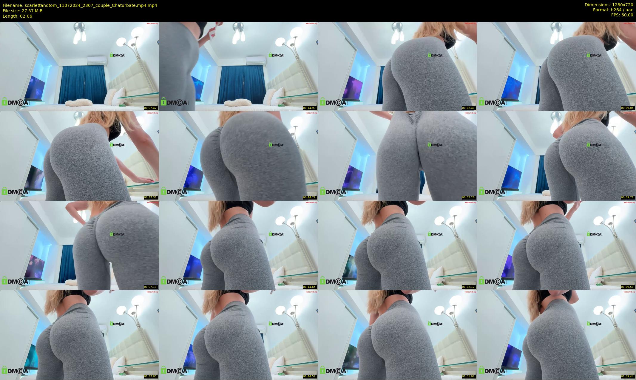 scarlettandtom — 3 minute Chaturbate couple cam show recording, 720p, Jul 11, 2024