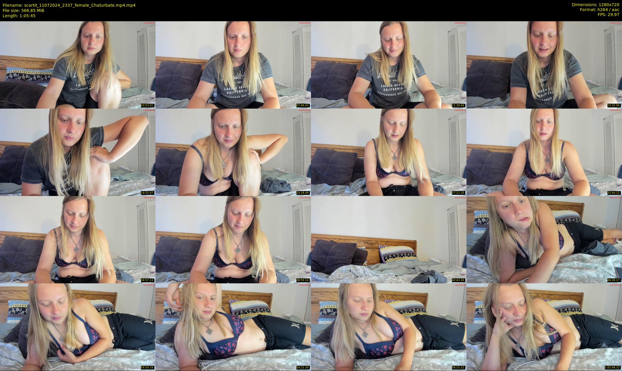 scartit — 66 minute Chaturbate female cam show recording, 720p, Jul 11, 2024