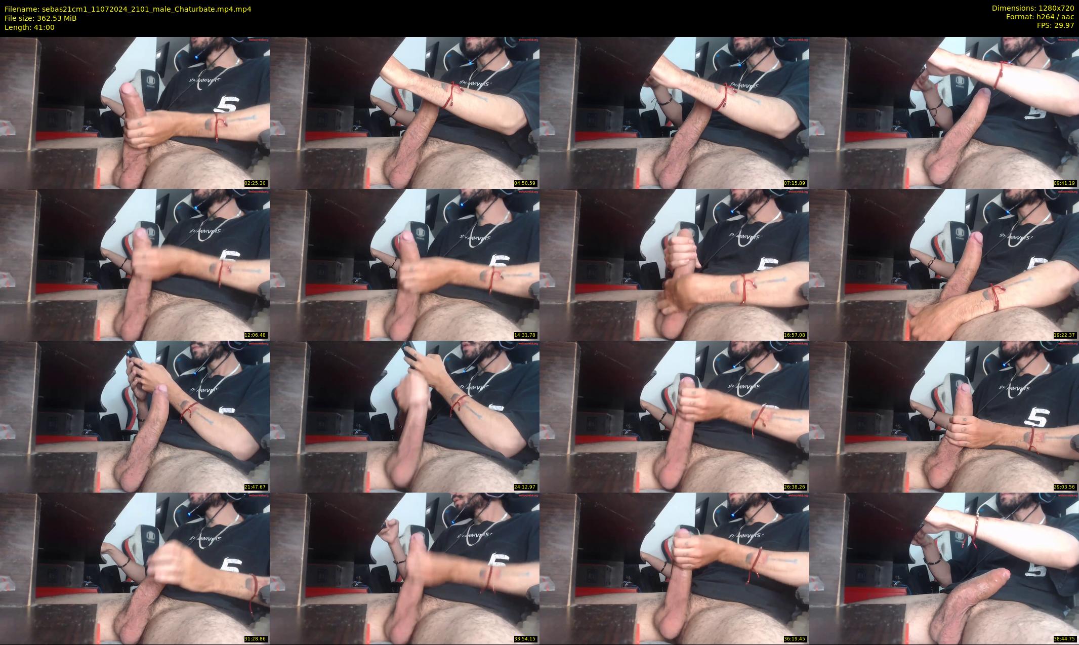 sebas21cm1 — 41 minute Chaturbate male cam show recording, 720p, Jul 11, 2024