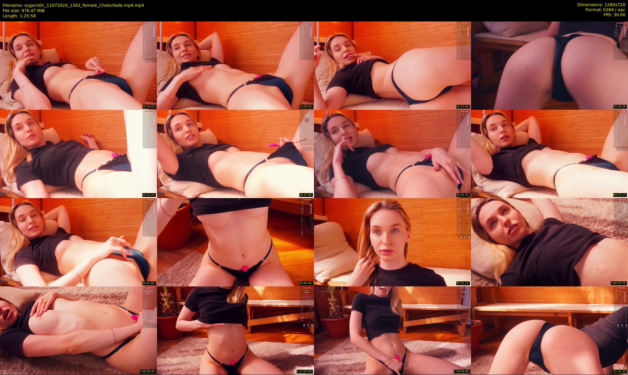 sugaristic — 86 minute Chaturbate female cam show recording, 720p, Jul 11, 2024