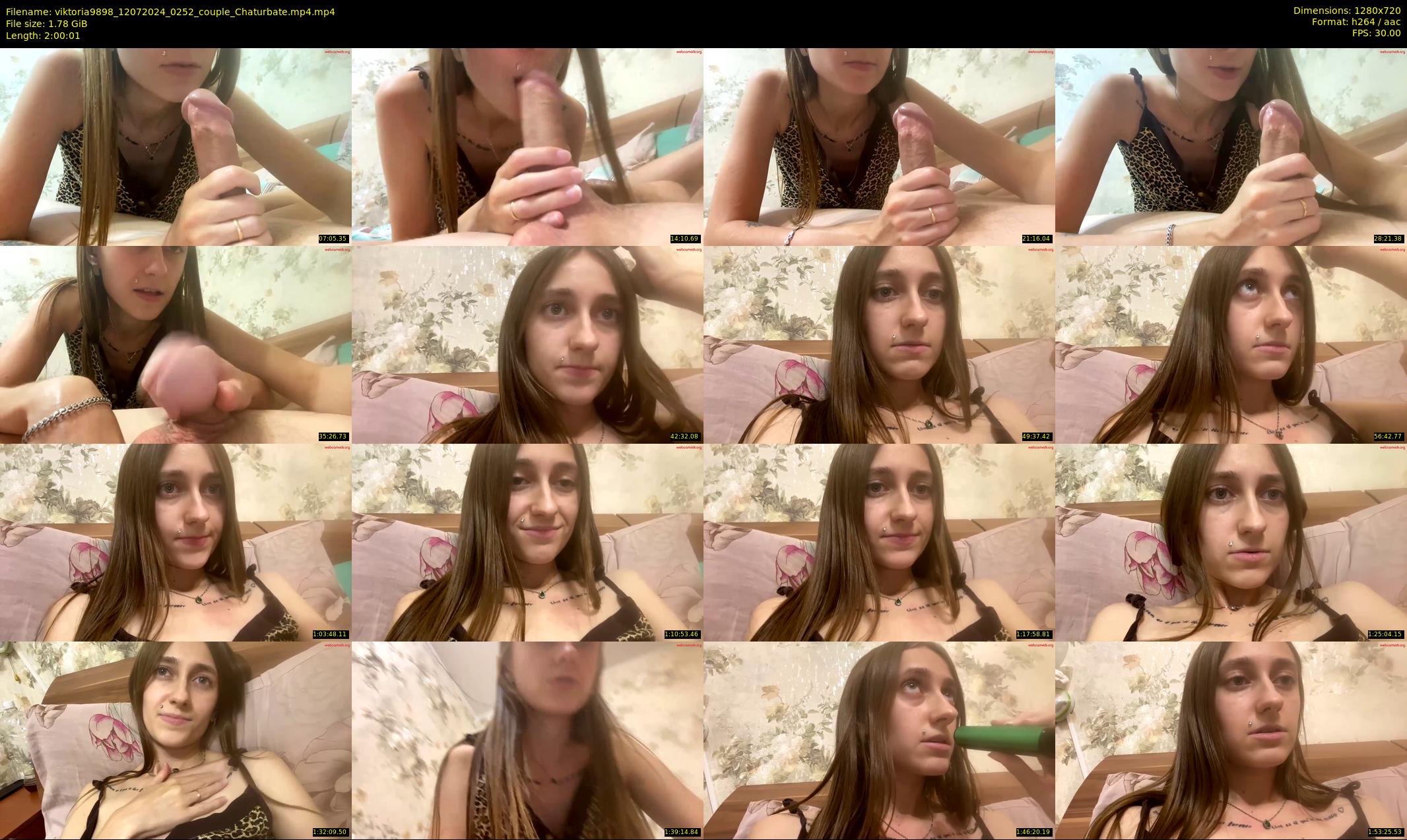 viktoria9898 — 121 minute Chaturbate couple cam show recording, 720p, Jul 12, 2024