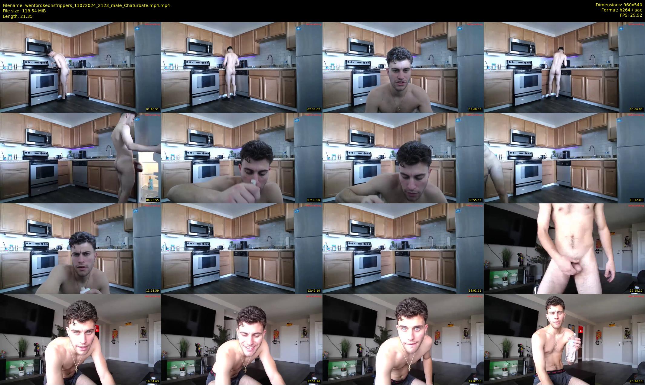 wentbrokeonstrippers — 22 minute Chaturbate male cam show recording, 480p, Jul 11, 2024