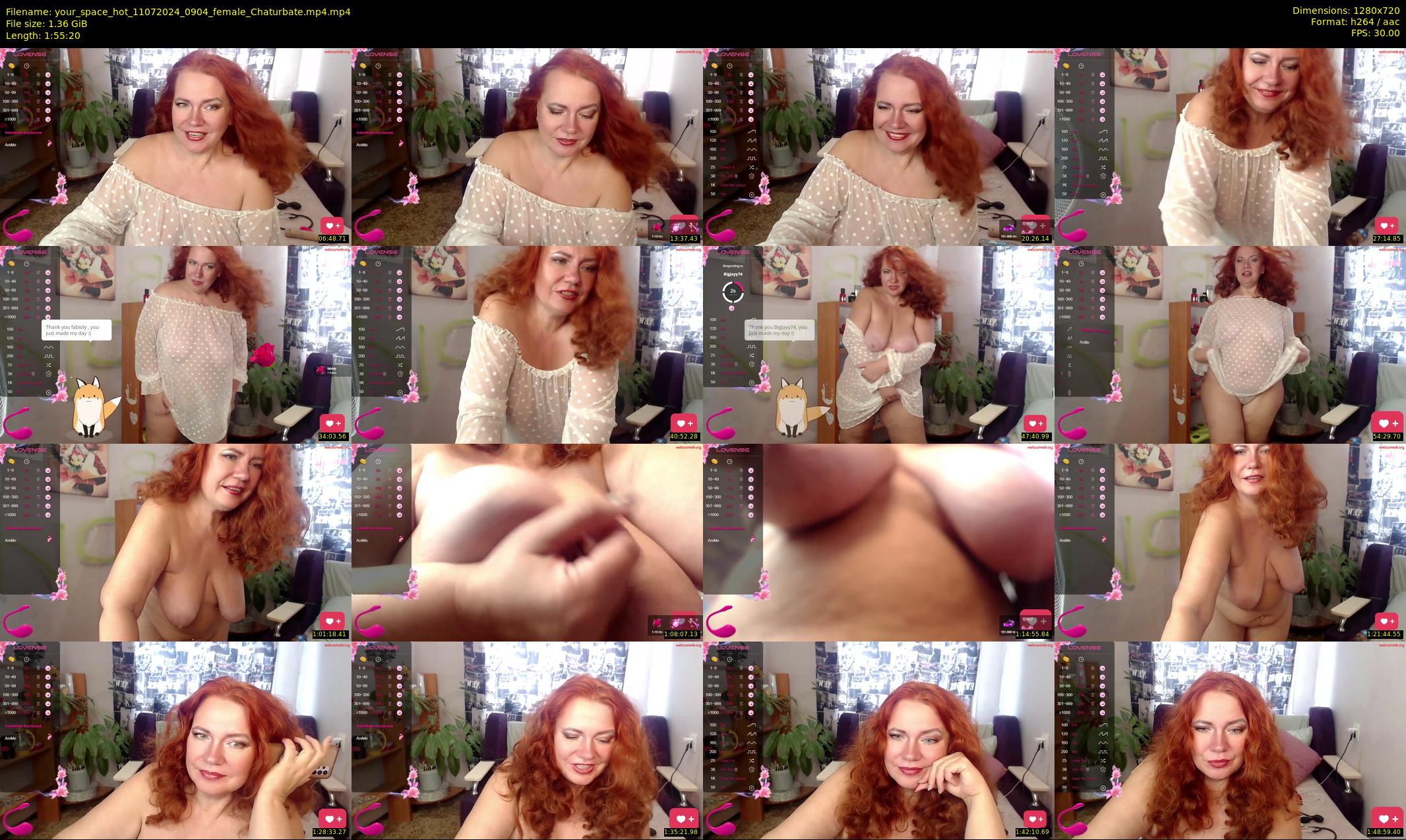 your_space_hot — 116 minute Chaturbate female cam show recording, 720p, Jul 11, 2024