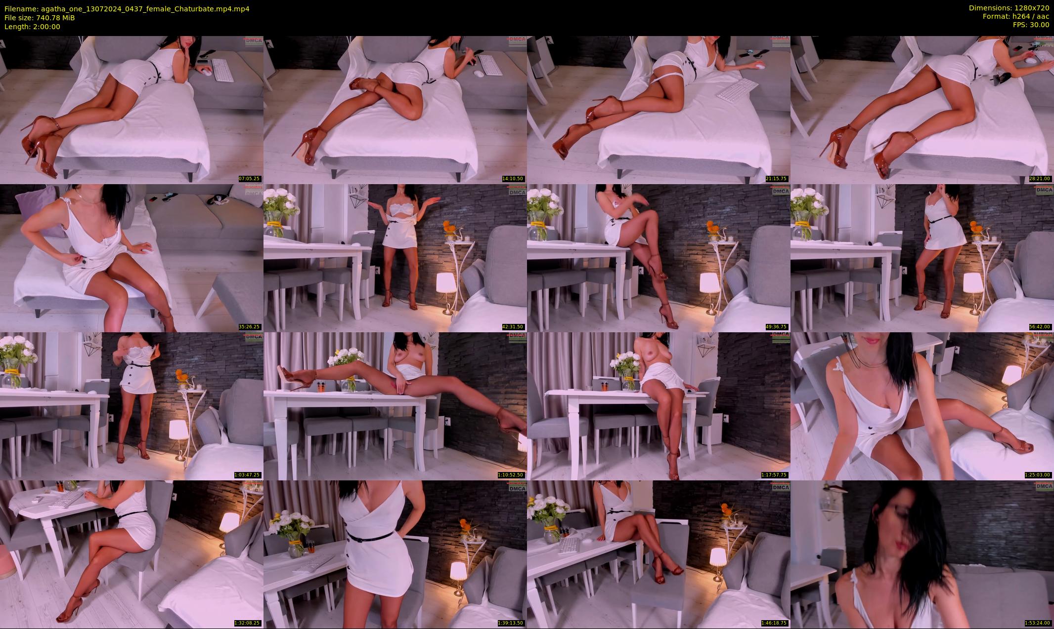 agatha_one — 120 minute Chaturbate female cam show recording, 720p, Jul 13, 2024