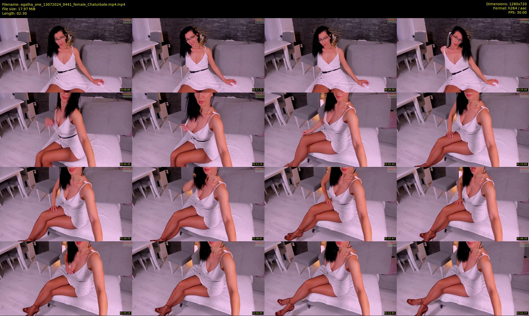 agatha_one — 3 minute Chaturbate female cam show recording, 720p, Jul 13, 2024