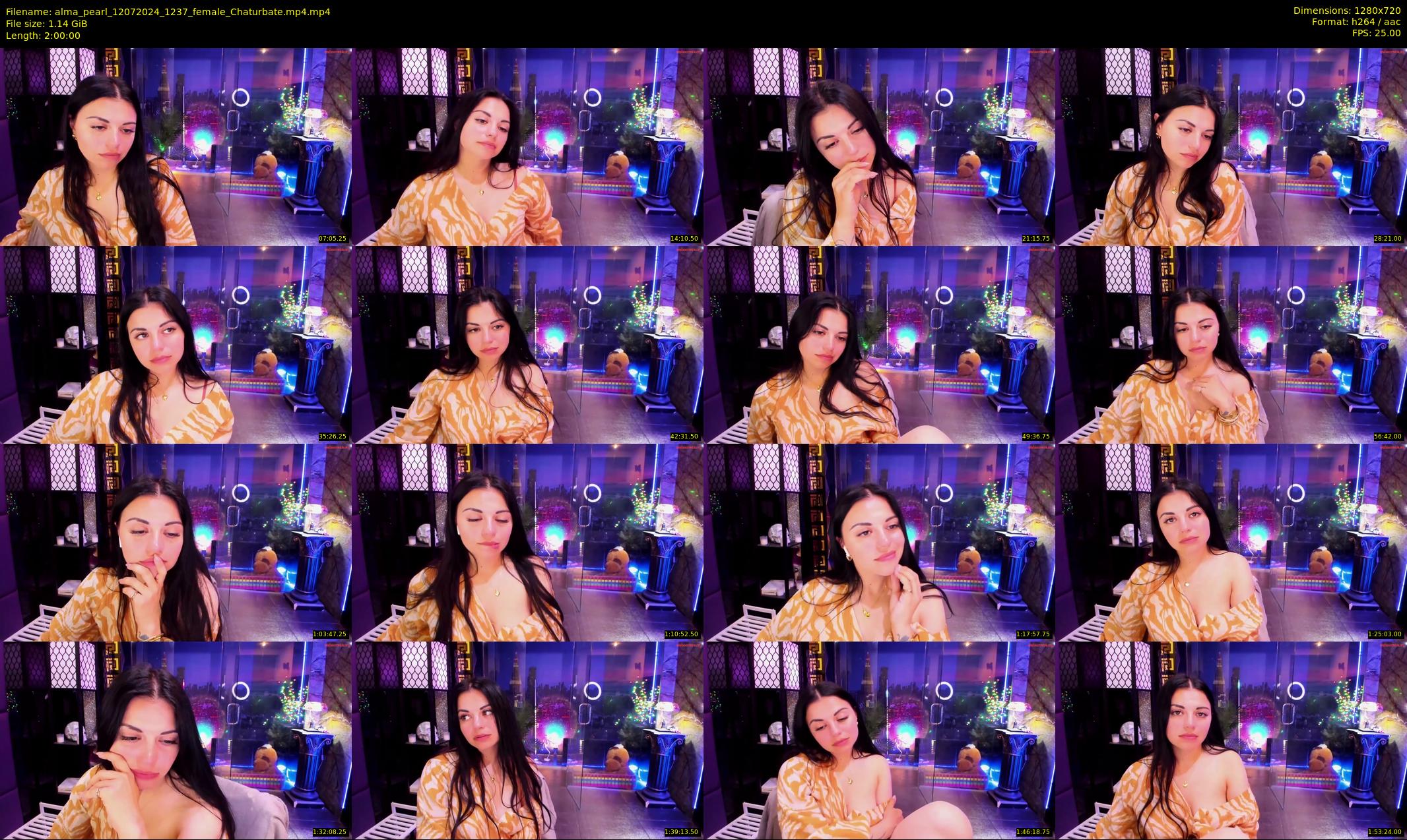 alma_pearl — 120 minute Chaturbate female cam show recording, 720p, Jul 12, 2024