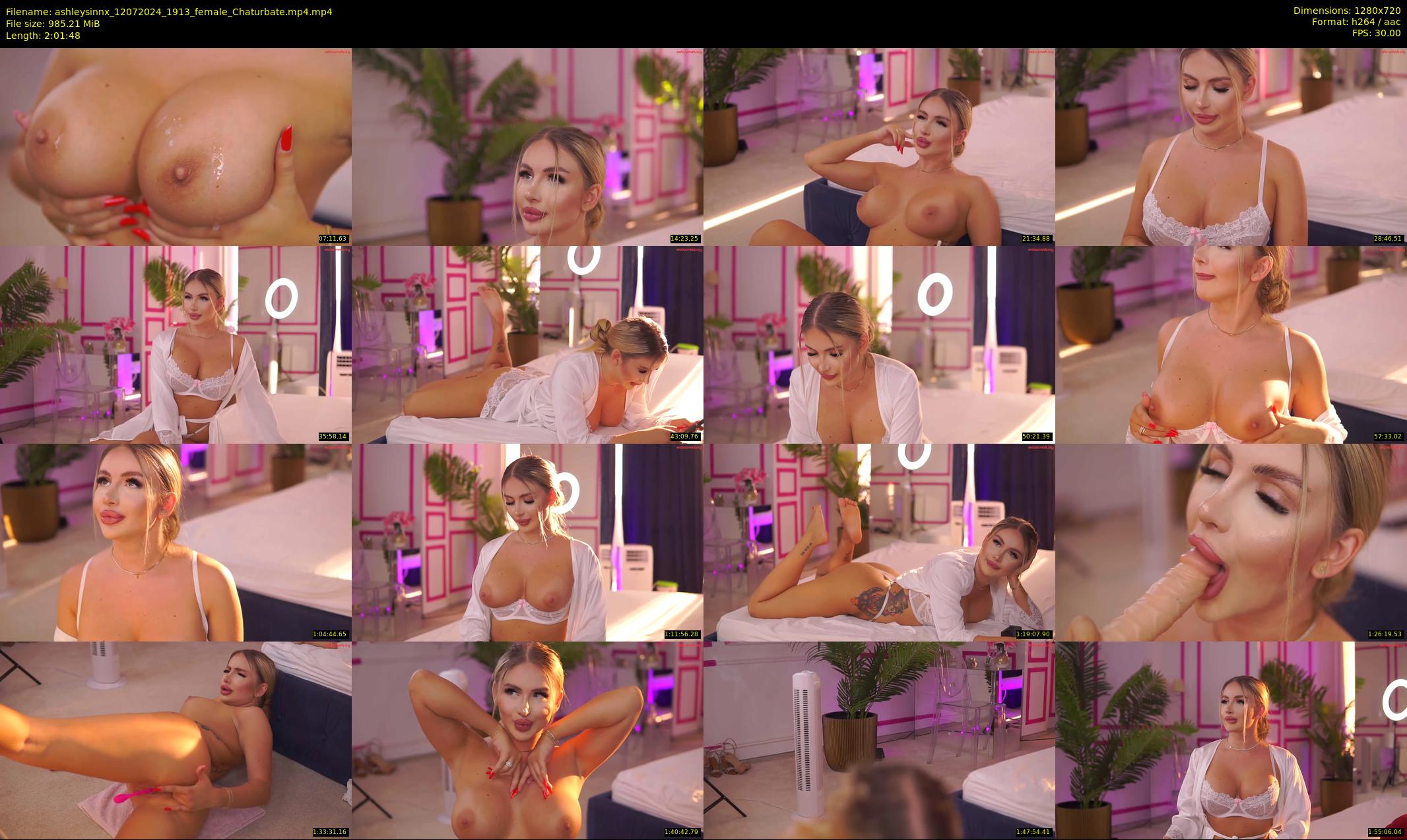 ashleysinnx — 122 minute Chaturbate female cam show recording, 720p, Jul 12, 2024