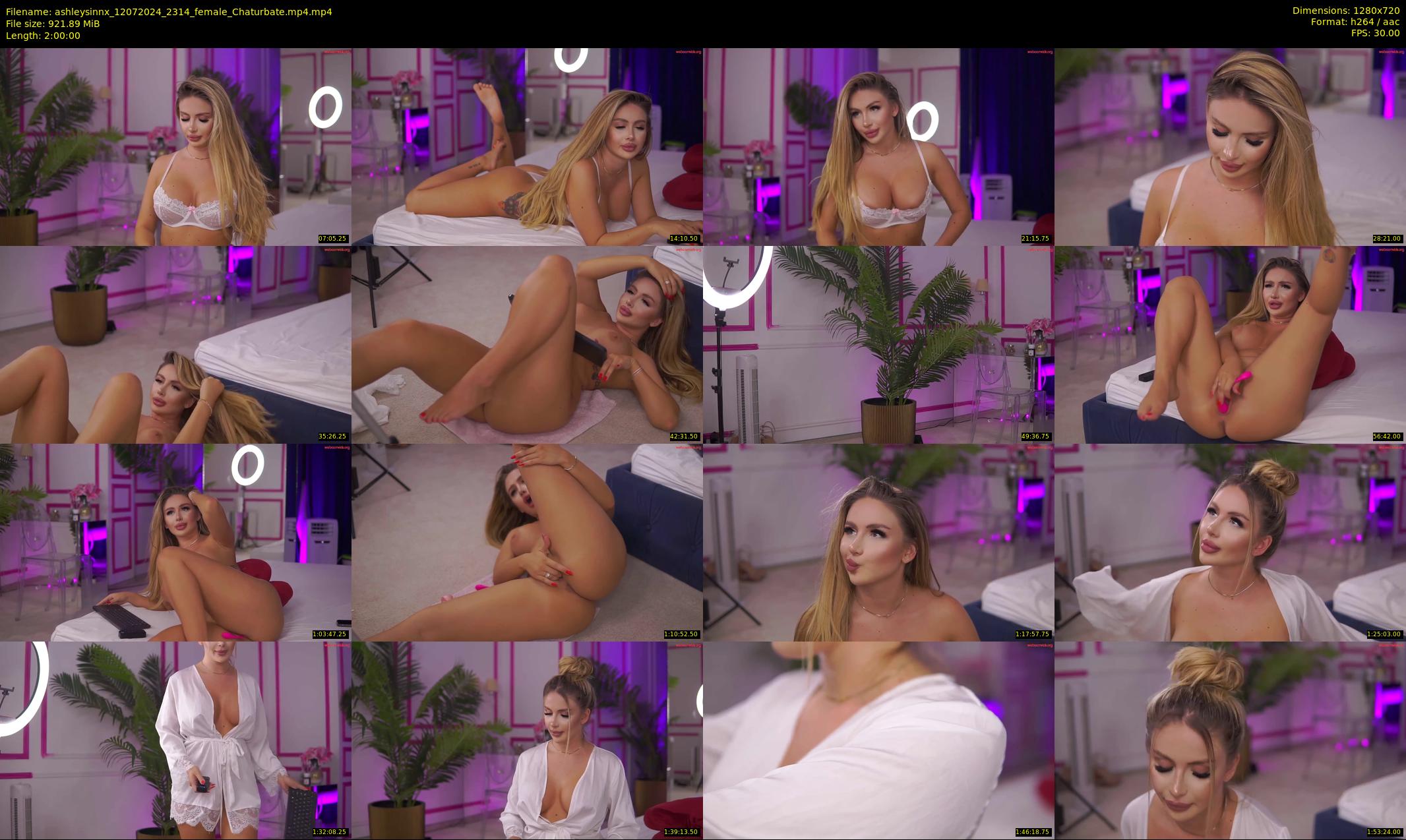 ashleysinnx — 120 minute Chaturbate female cam show recording, 720p, Jul 12, 2024