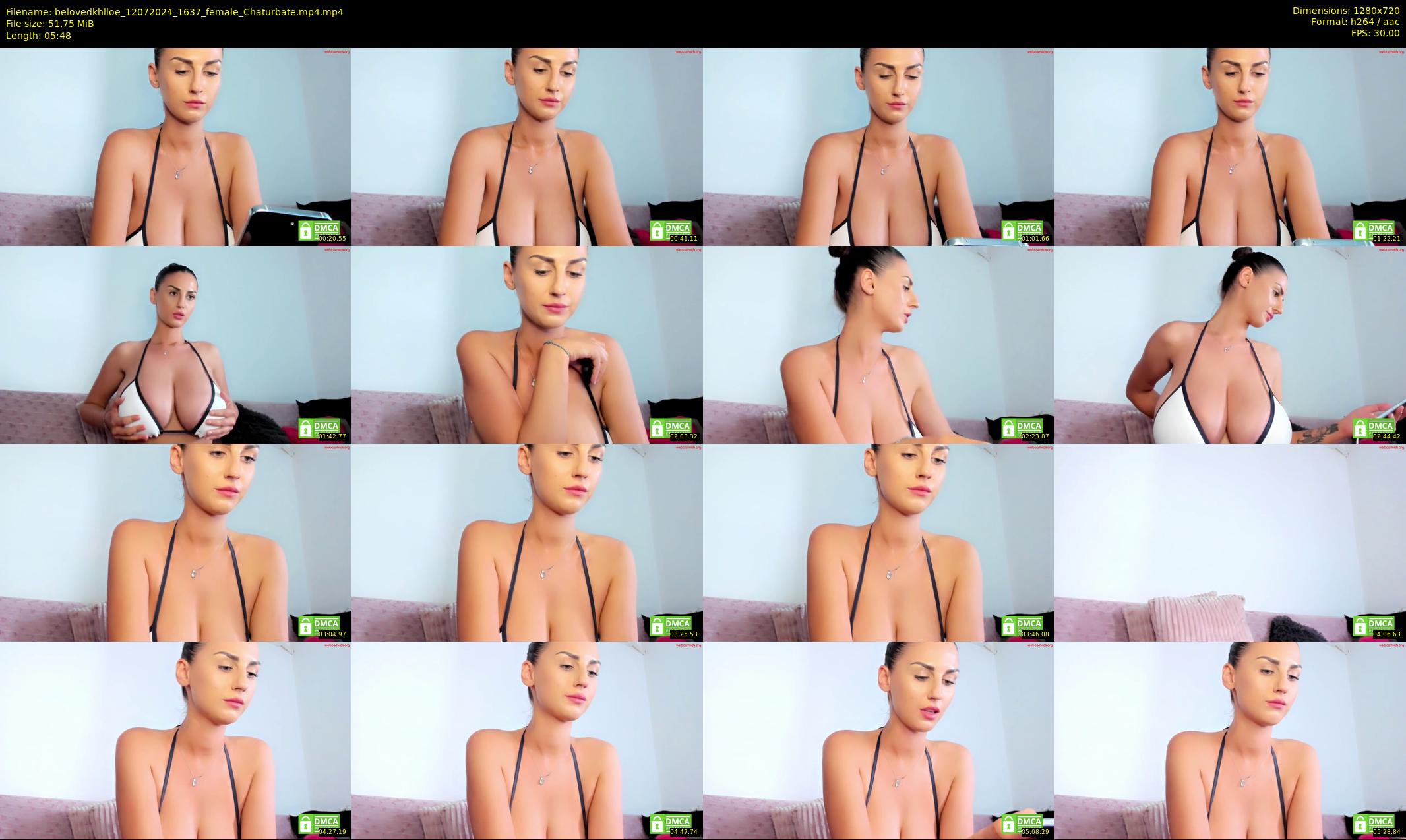 belovedkhlloe — 6 minute Chaturbate female cam show recording, 720p, Jul 12, 2024