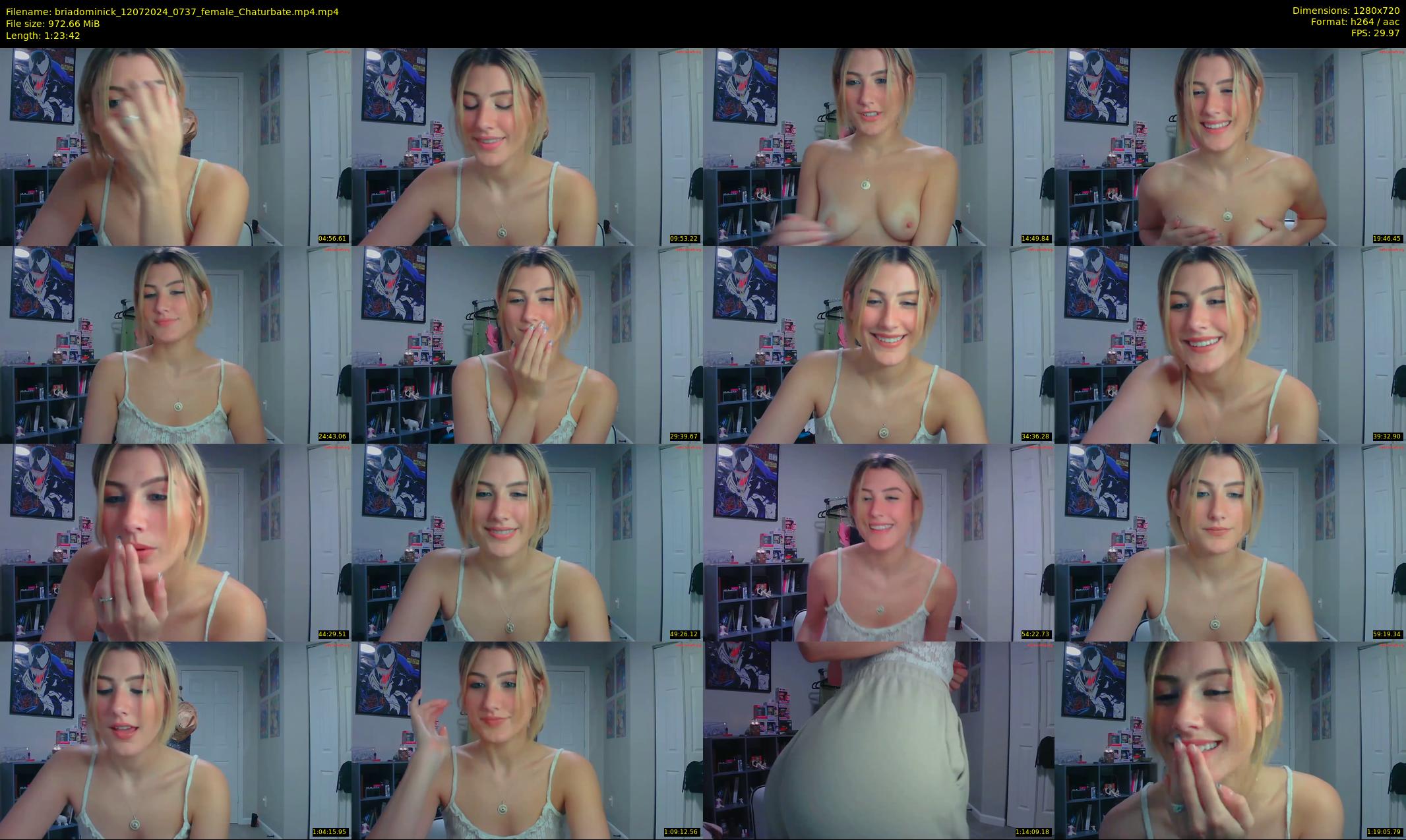 briadominick — 84 minute Chaturbate couple cam show recording, 720p, Jul 12, 2024