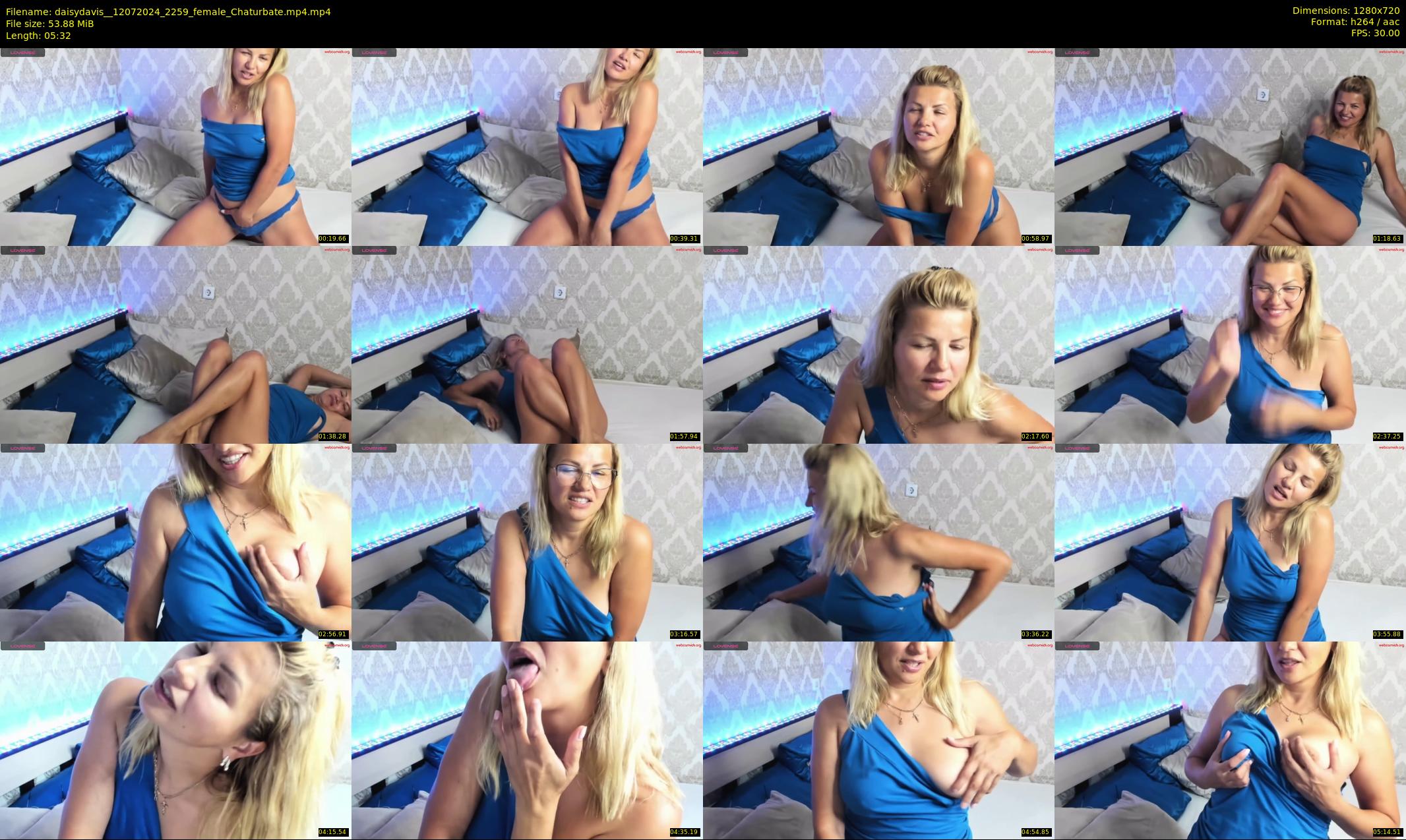 daisydavis_ — 6 minute Chaturbate female cam show recording, 720p, Jul 12, 2024