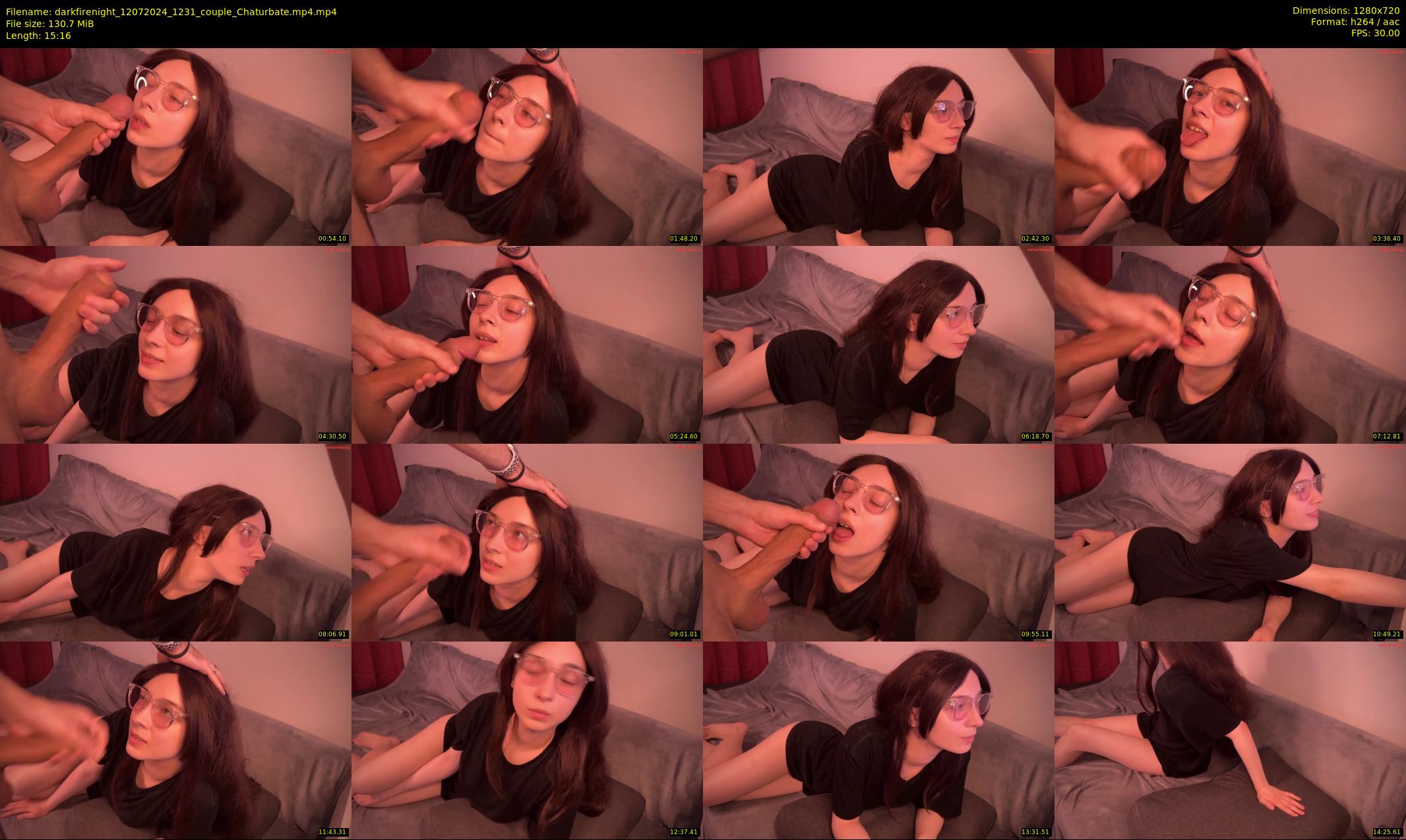 darkfirenight — 16 minute Chaturbate couple cam show recording, 720p, Jul 12, 2024