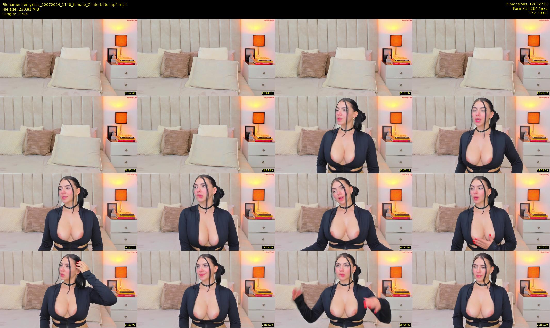 demyrose — 32 minute Chaturbate female cam show recording, 720p, Jul 12, 2024