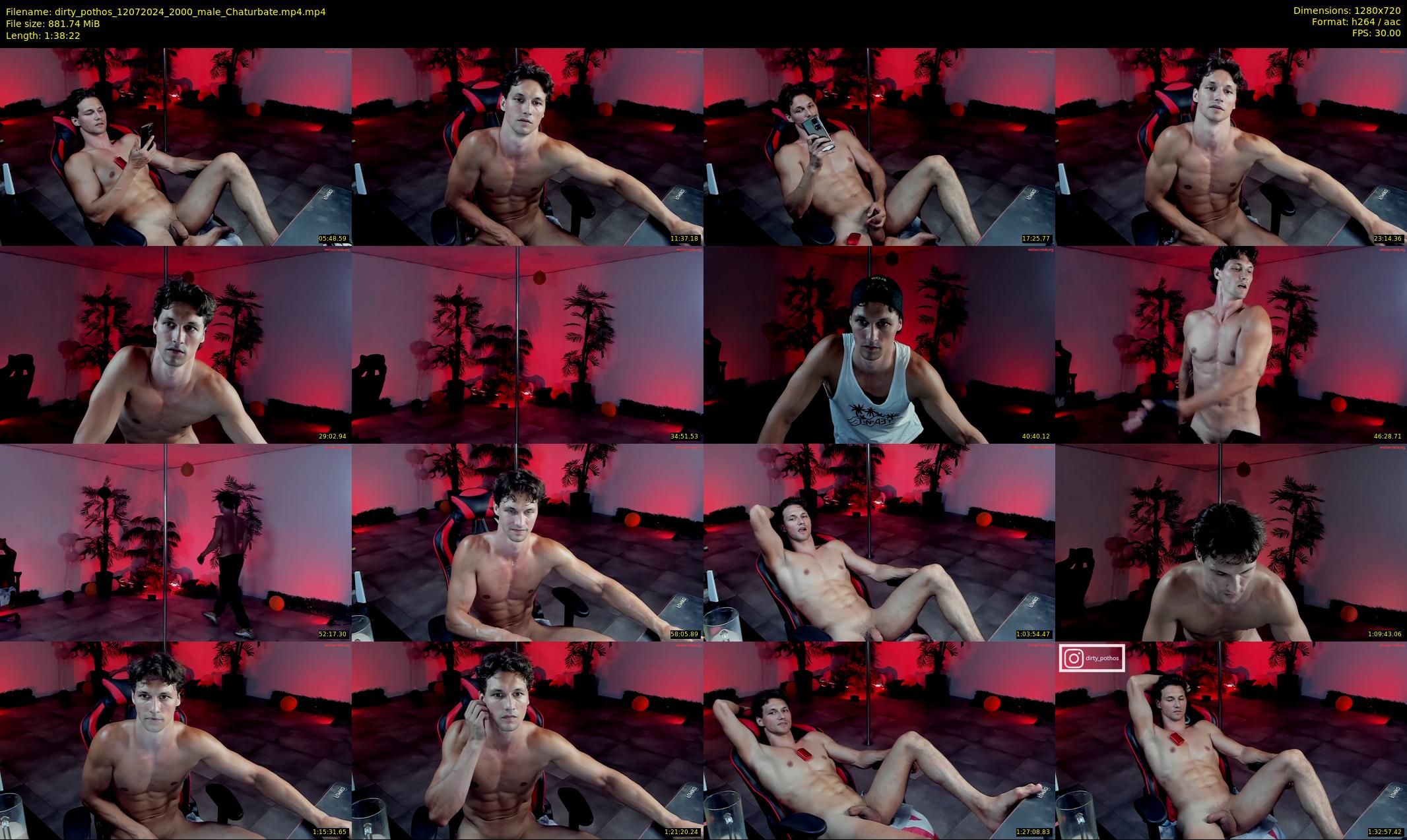 dirty_pothos — 99 minute Chaturbate male cam show recording, 720p, Jul 12, 2024