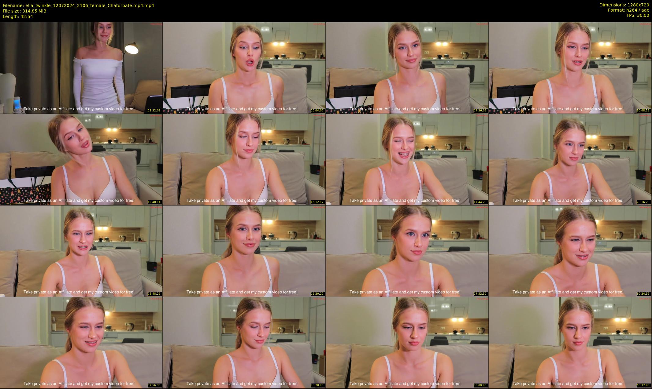ella_twinkle — 43 minute Chaturbate female cam show recording, 720p, Jul 12, 2024