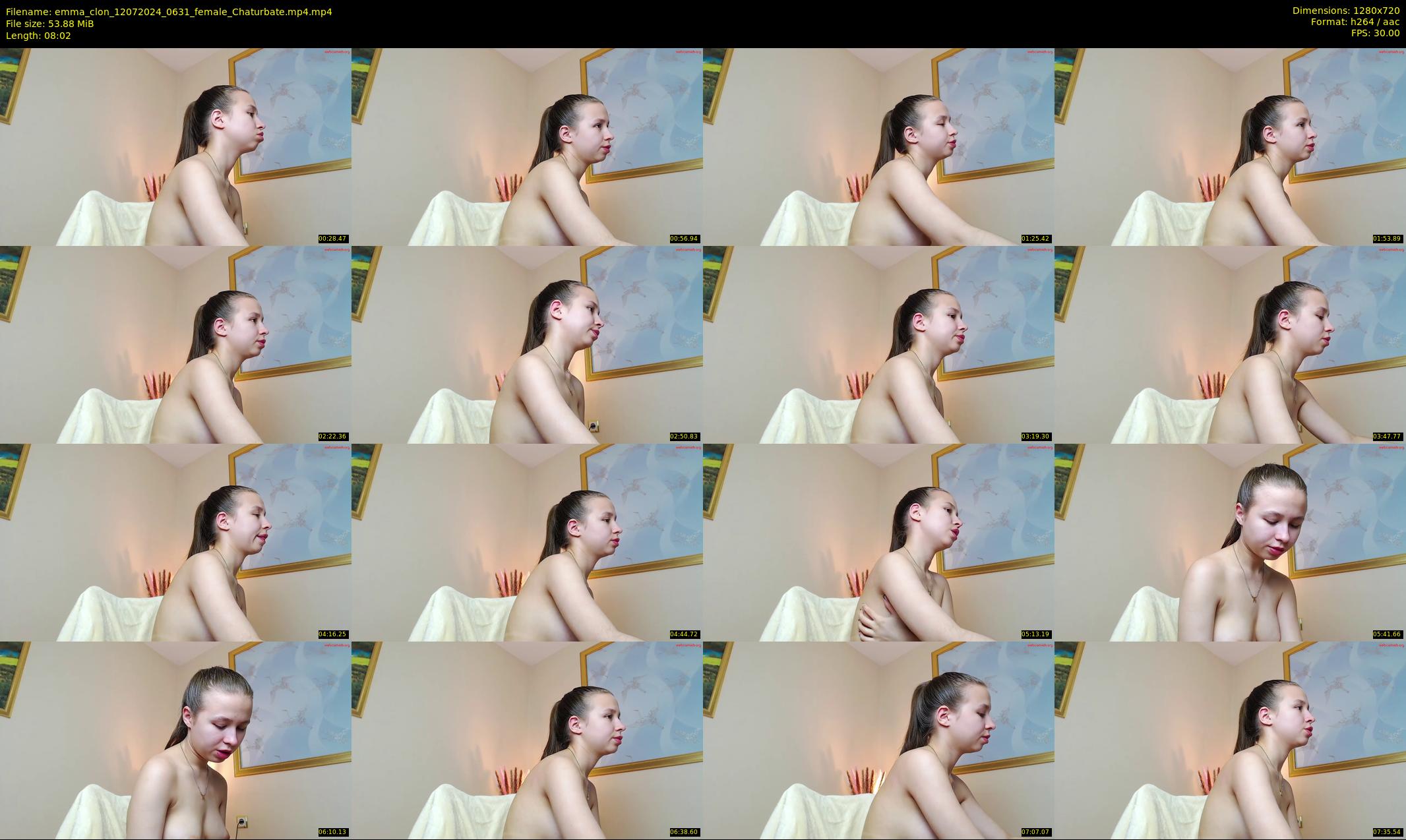 emma_clon — 9 minute Chaturbate female cam show recording, 720p, Jul 12, 2024
