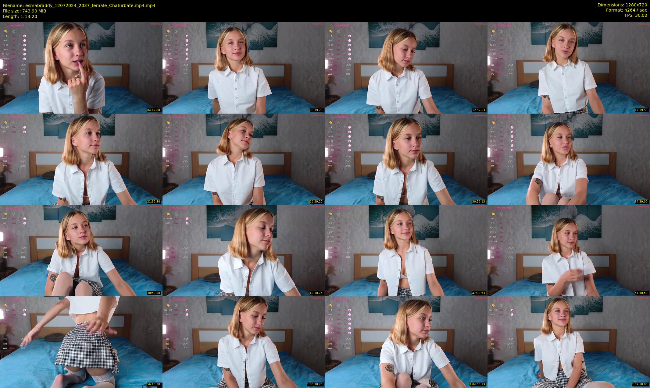 esmabraddy — 74 minute Chaturbate female cam show recording, 720p, Jul 12, 2024