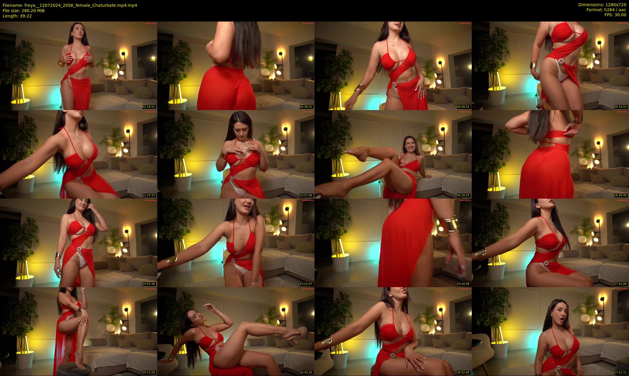 freya_ — 40 minute Chaturbate female cam show recording, 720p, Jul 12, 2024