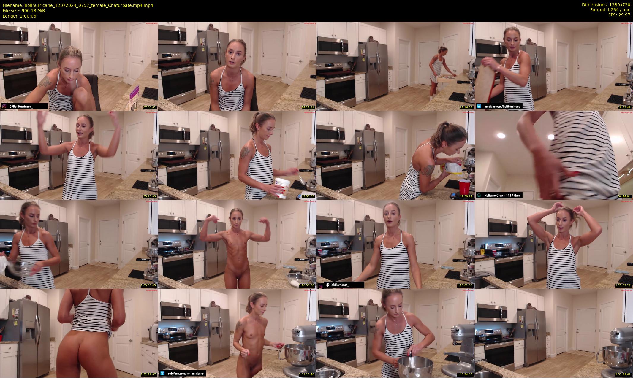 holihurricane — 121 minute Chaturbate female cam show recording, 720p, Jul 12, 2024