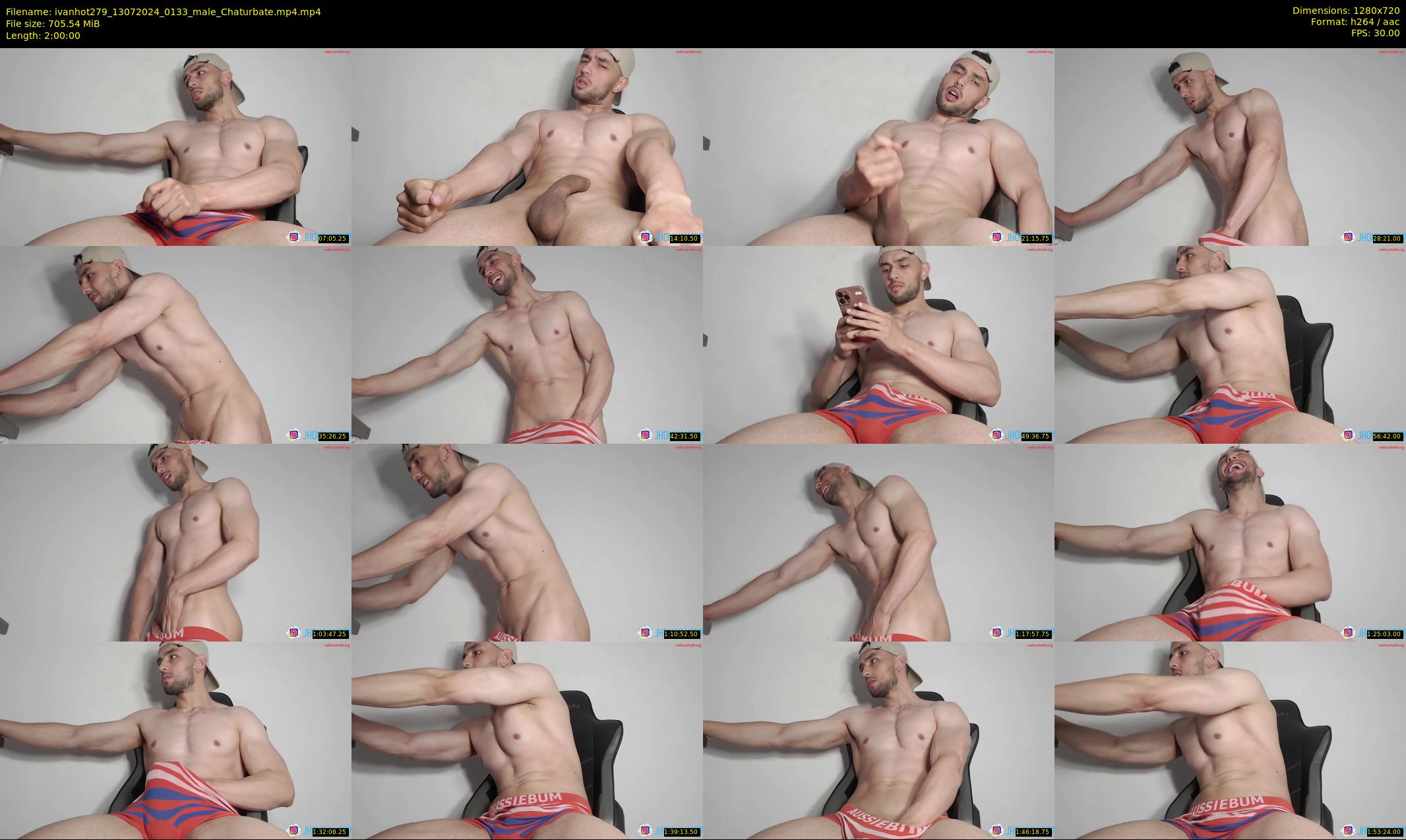 ivanhot279 — 120 minute Chaturbate male cam show recording, 720p, Jul 13, 2024