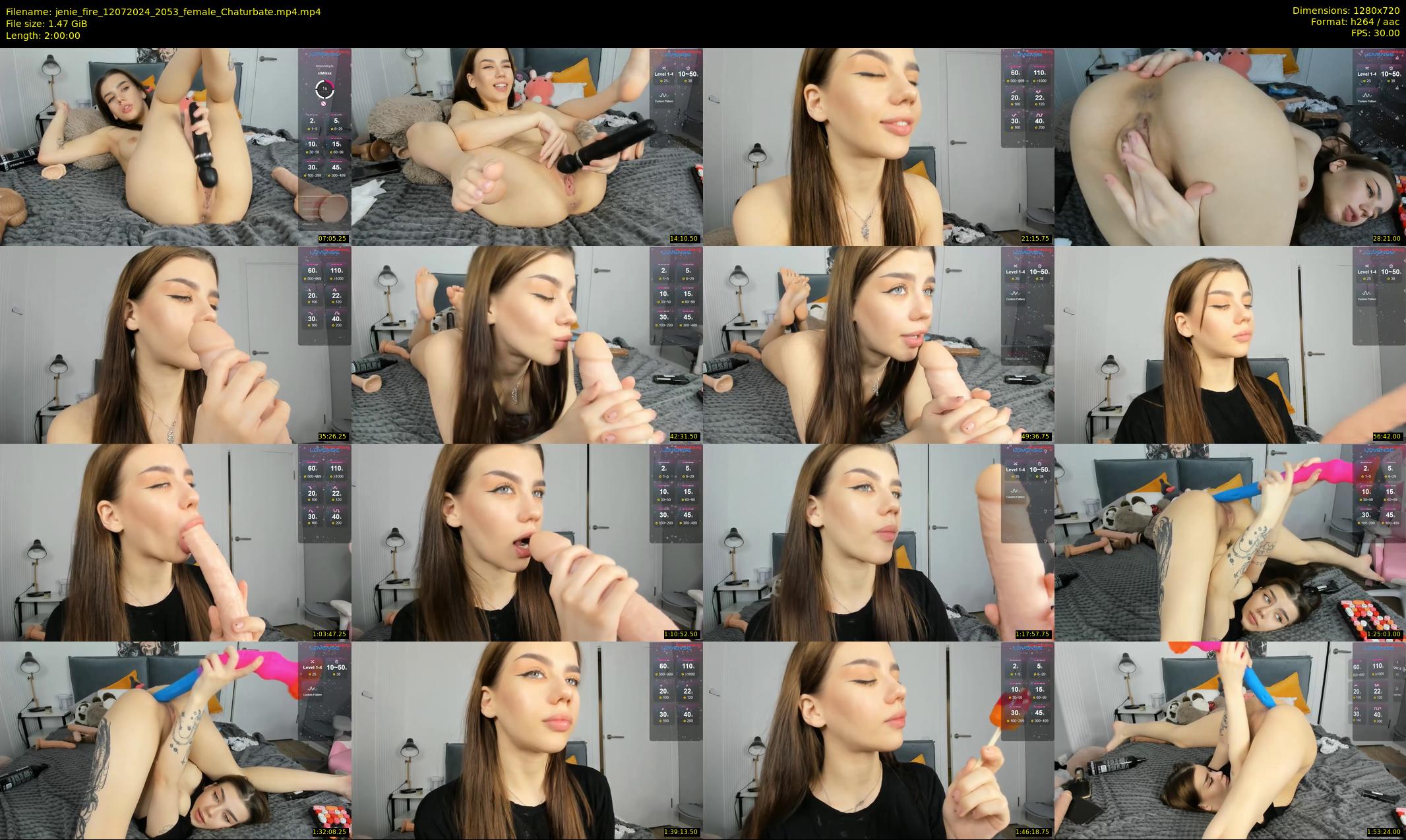 jenie_fire — 120 minute Chaturbate female cam show recording, 720p, Jul 12, 2024