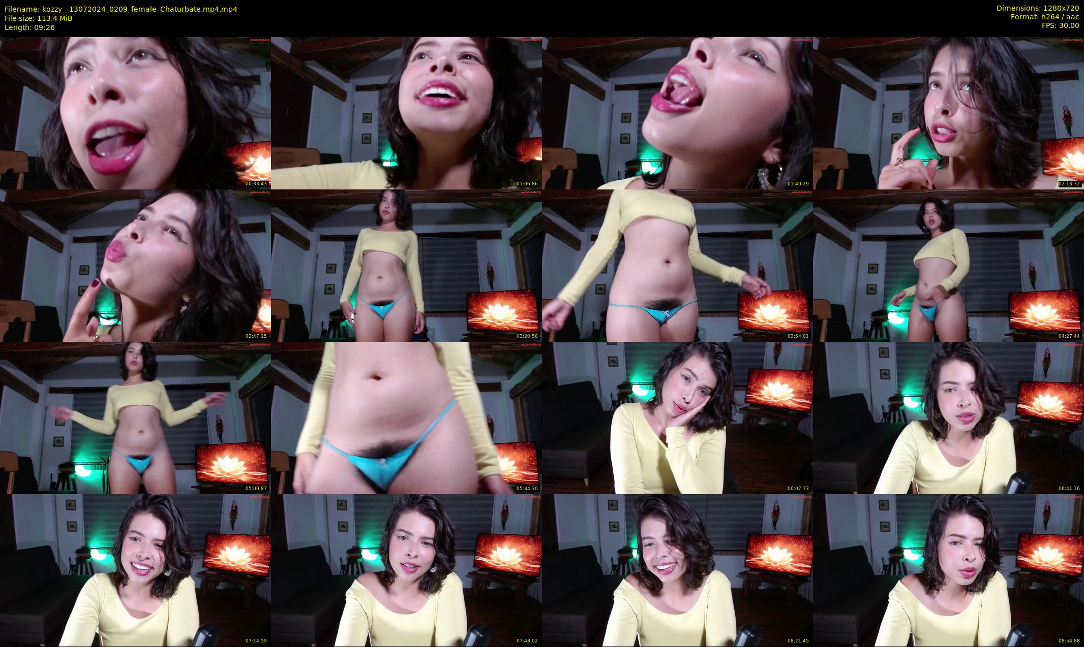 kozzy_ — 10 minute Chaturbate female cam show recording, 720p, Jul 13, 2024